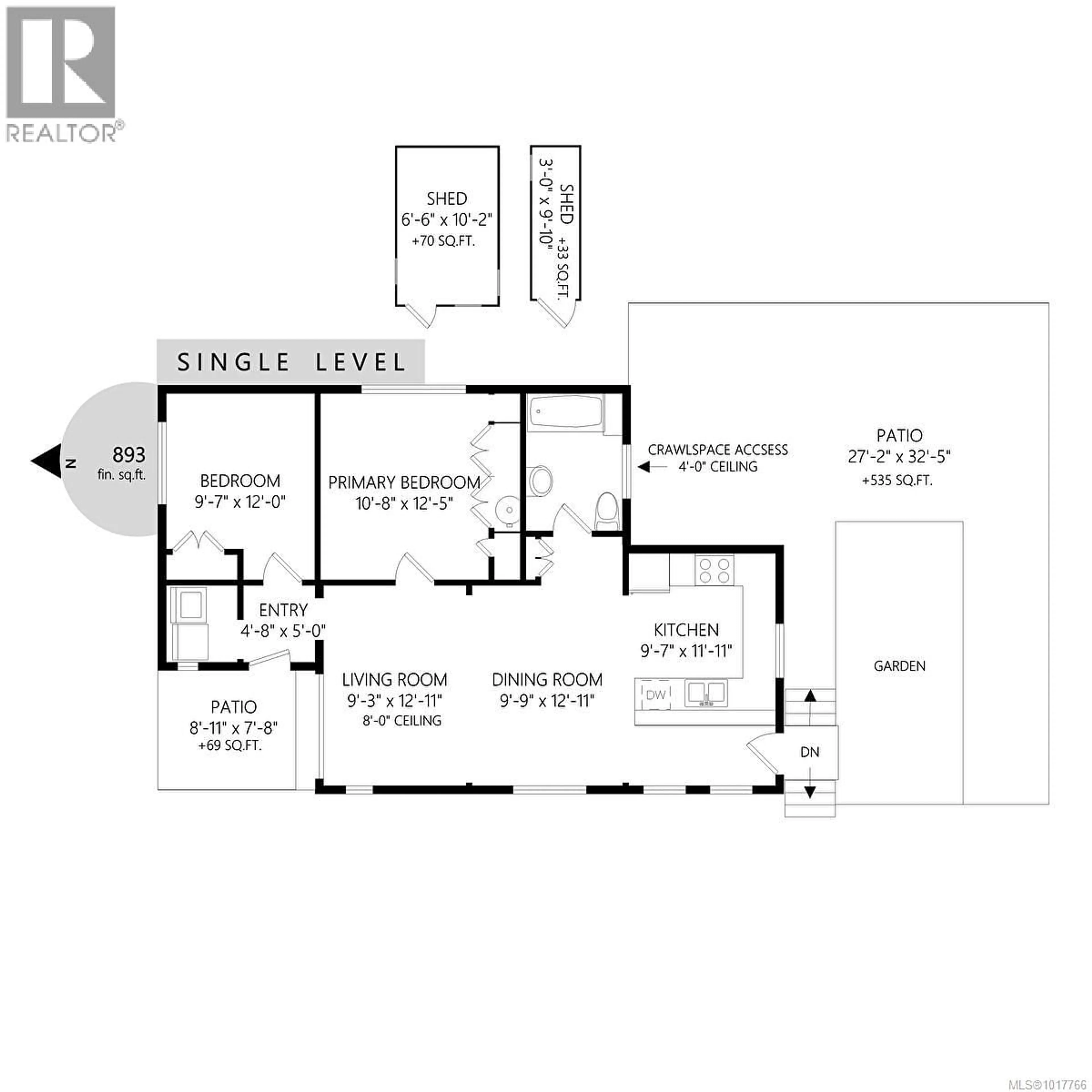Floor plan for 444 HAMILTON AVENUE, Nanaimo British Columbia V9R4E8