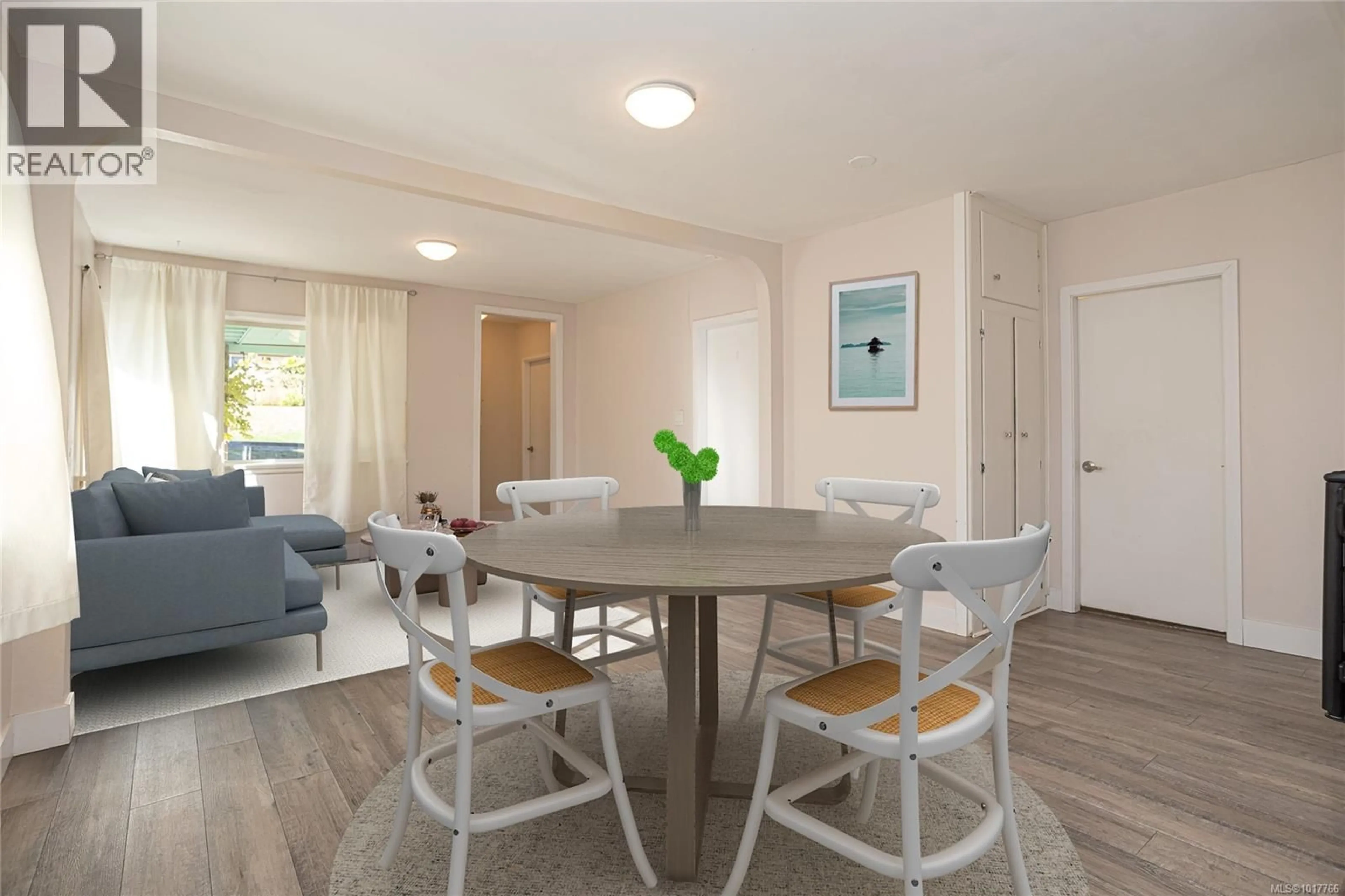 Dining room, wood/laminate floor for 444 HAMILTON AVENUE, Nanaimo British Columbia V9R4E8