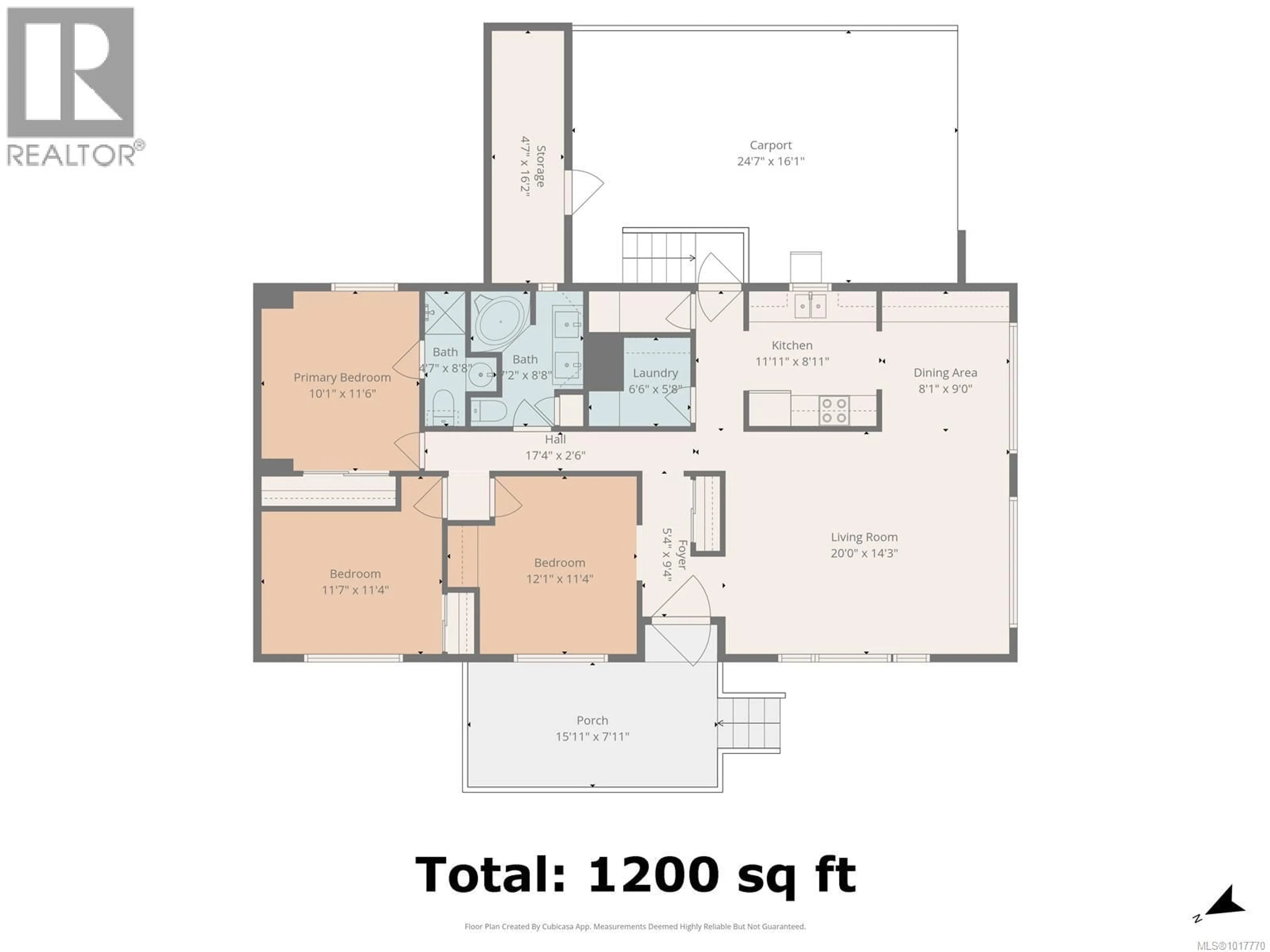 Floor plan for 16 - 4935 BROUGHTON STREET, Port Alberni British Columbia V9Y8G7