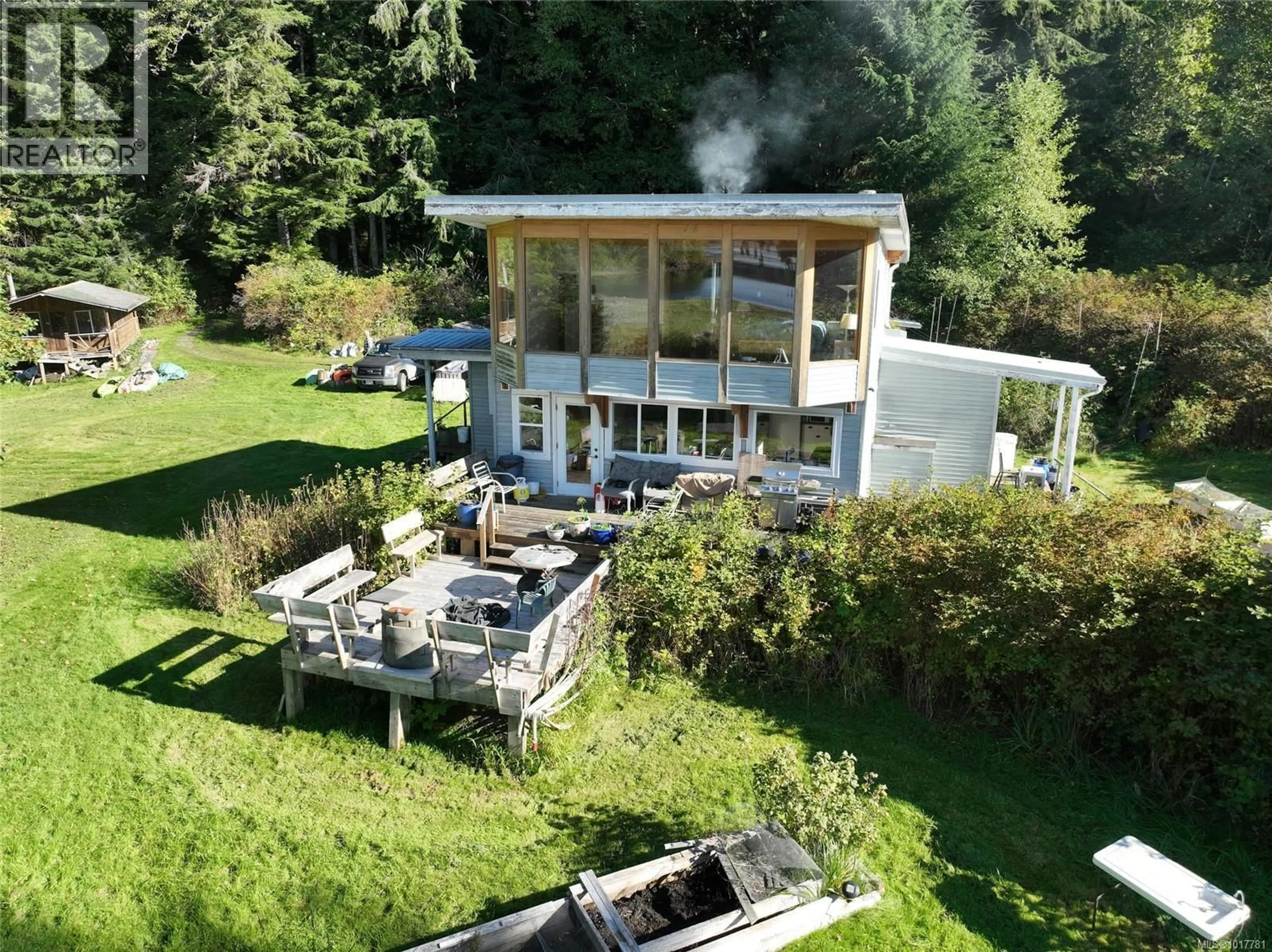 A pic from outside/outdoor area/front of a property/back of a property/a pic from drone, water/lake/river/ocean view for 0 RUPERT, Port Alice British Columbia V0N2N0