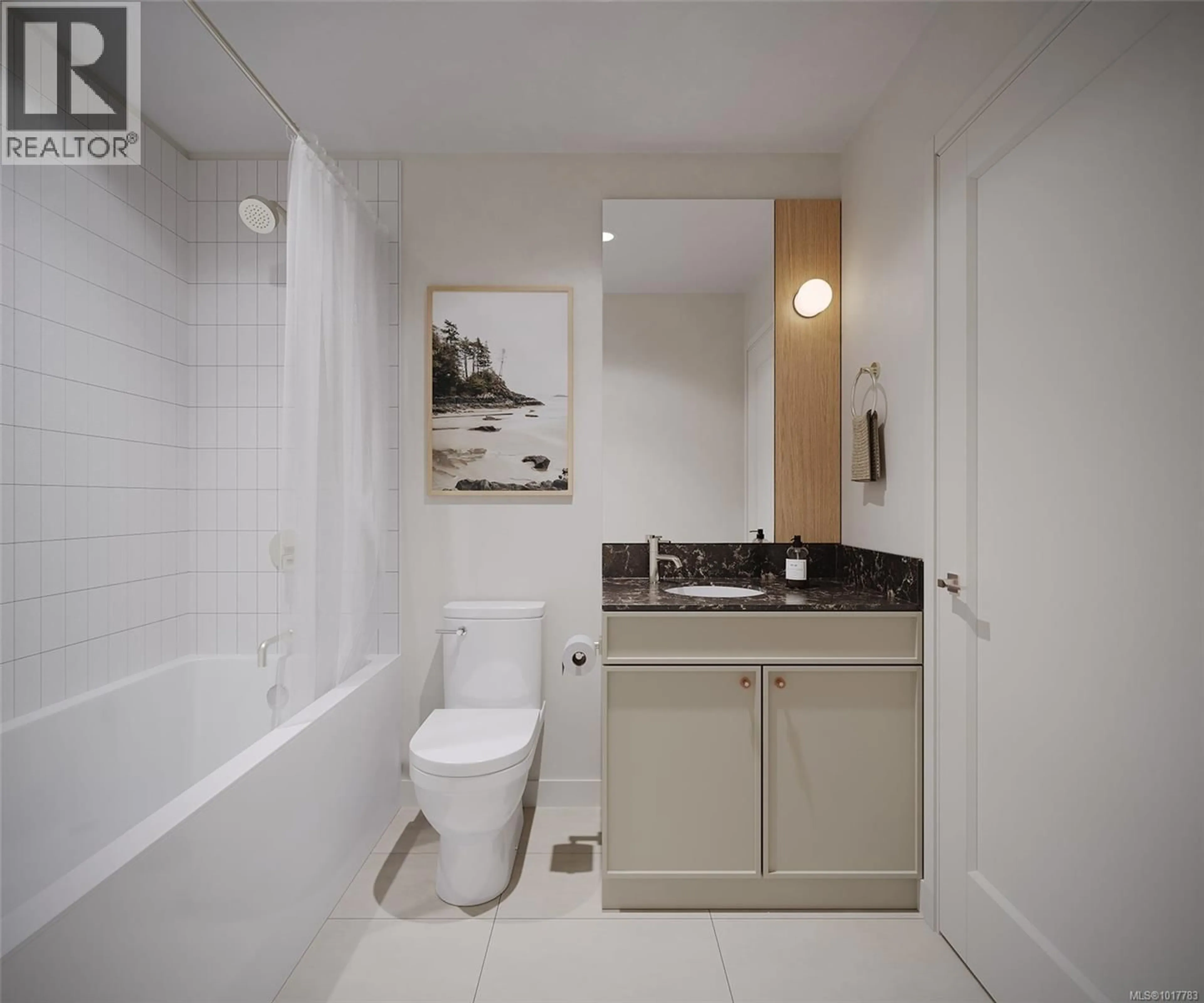 Standard bathroom, ceramic/tile floor for 2 - 1520 LOUISE PLACE, Saanich British Columbia V8P2T8