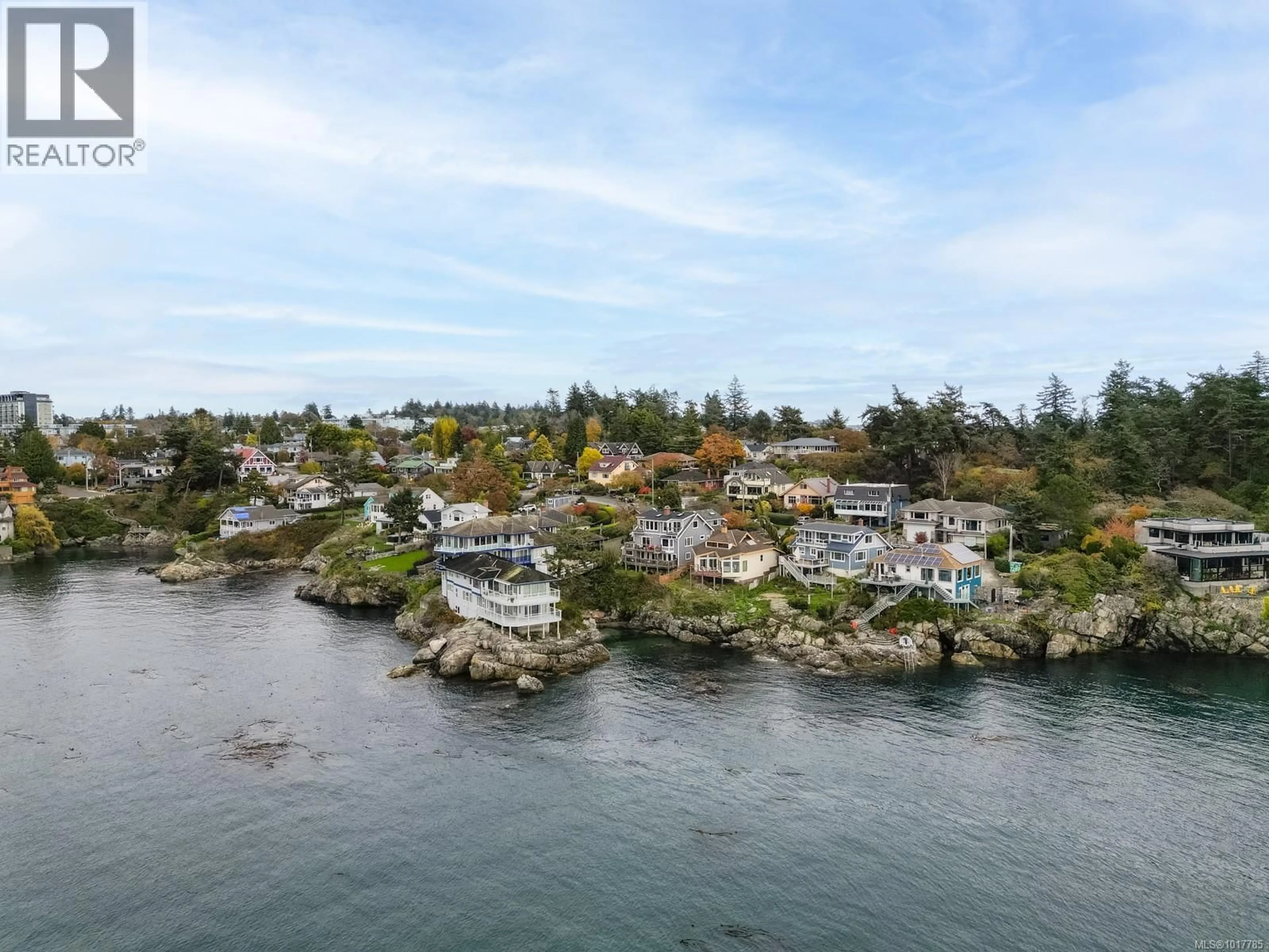 A pic from outside/outdoor area/front of a property/back of a property/a pic from drone, water/lake/river/ocean view for 404 CONSTANCE AVENUE, Esquimalt British Columbia V9A6N3