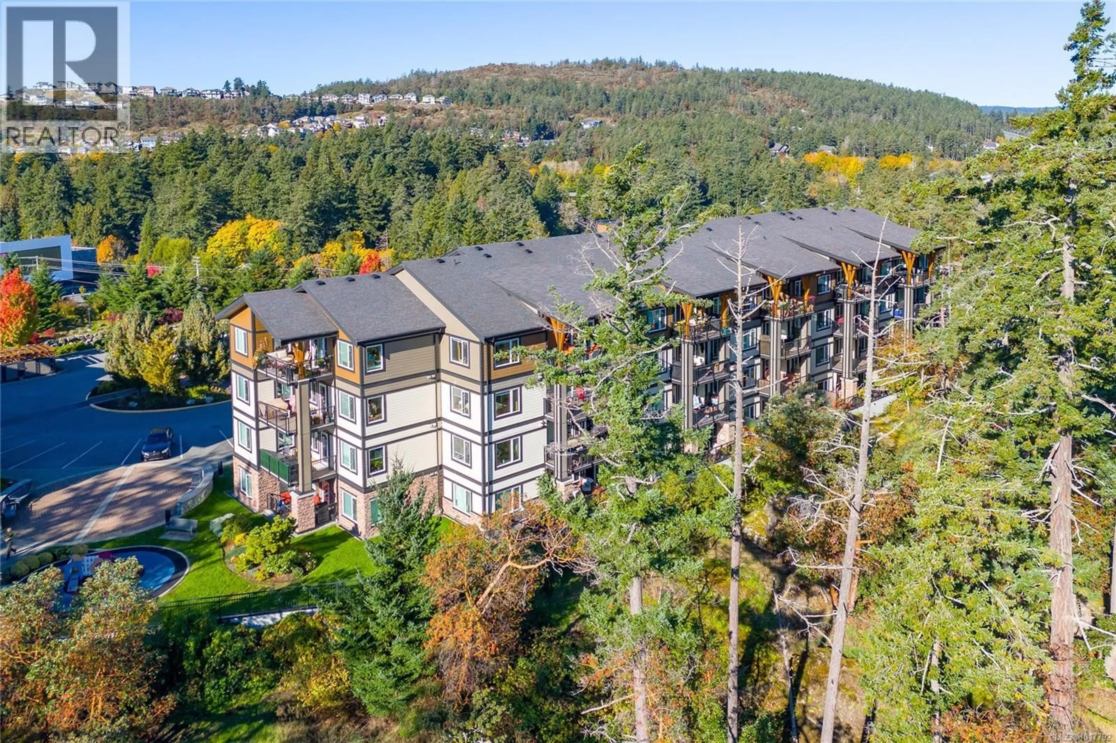A pic from outside/outdoor area/front of a property/back of a property/a pic from drone, unknown for 201 - 290 WILFERT ROAD, View Royal British Columbia V9C0H6