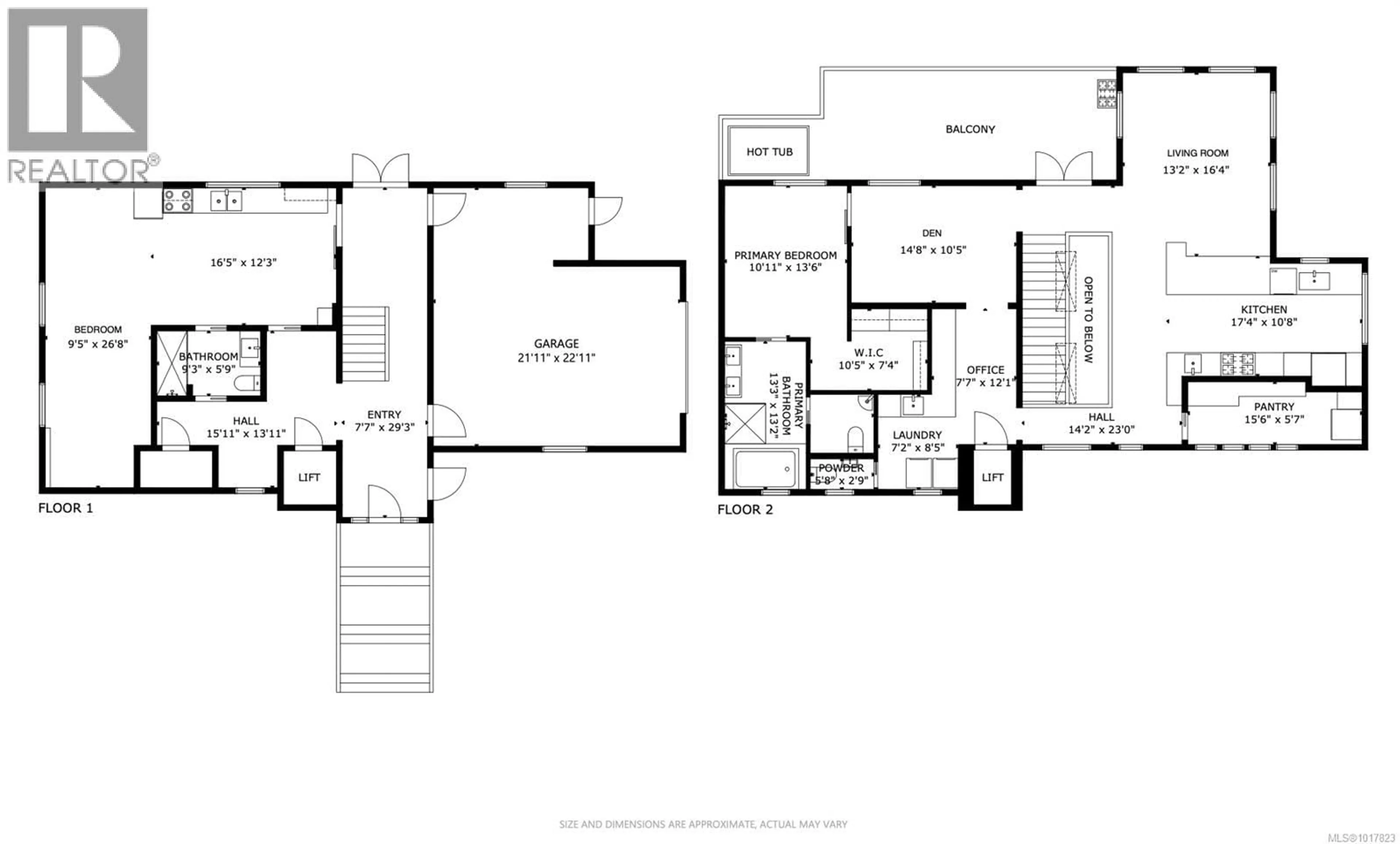 Floor plan for 1322 HARRISON WAY, Gabriola Island British Columbia V0R1X2