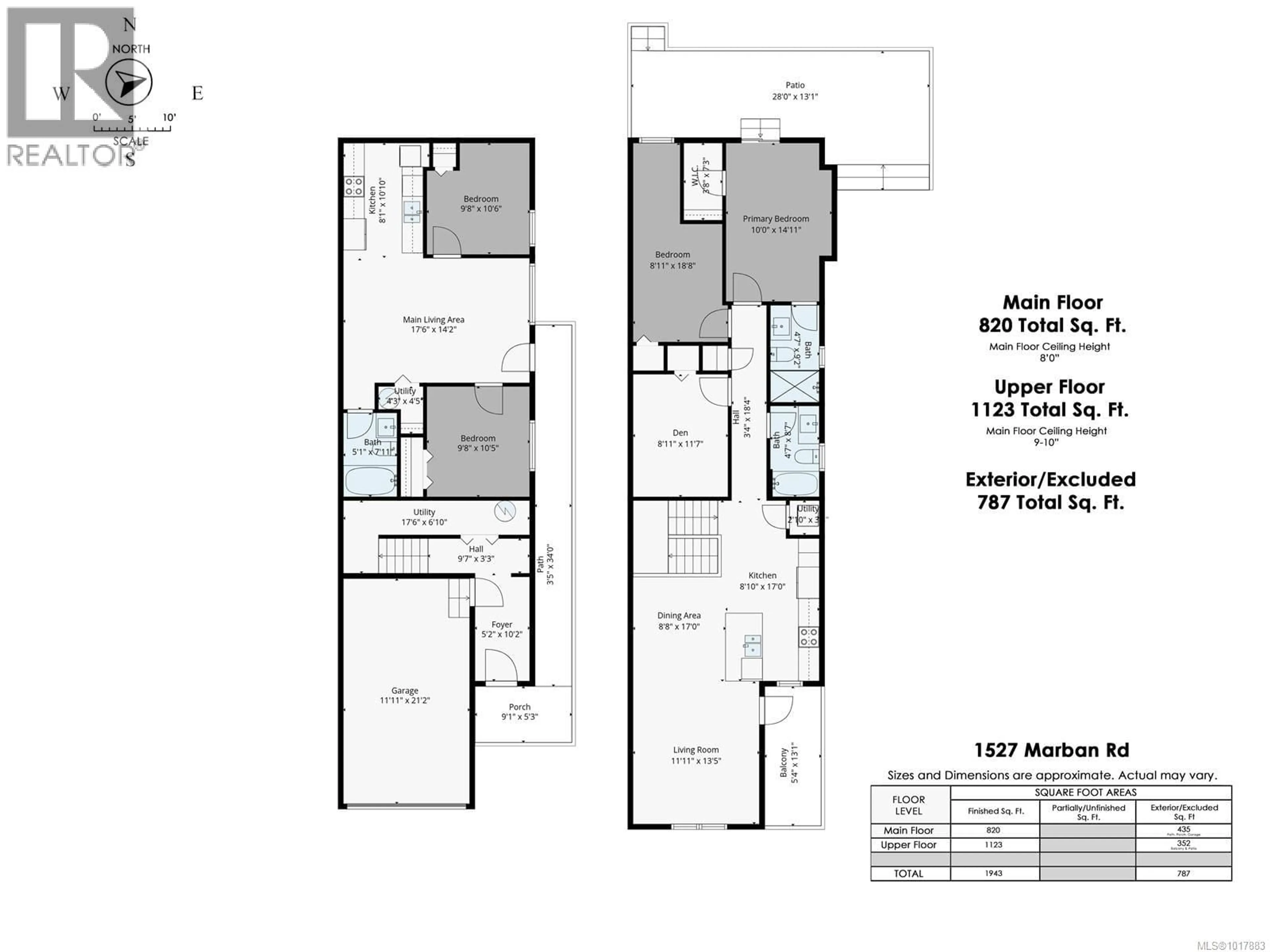 Floor plan for 1527 MARBAN ROAD, Nanaimo British Columbia V9X1A1