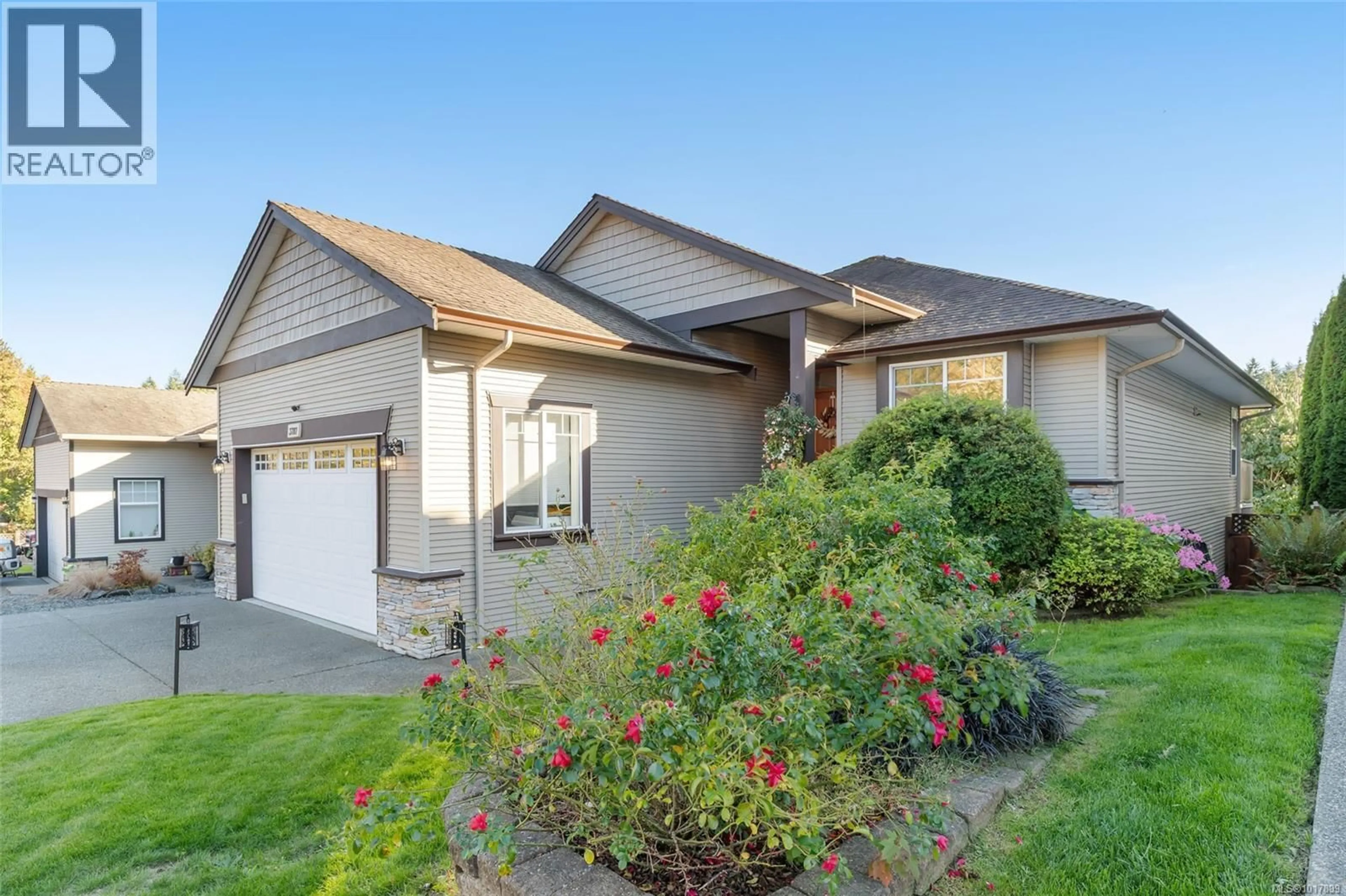 Home with vinyl exterior material, street for 3787 AVONLEA DRIVE, Nanaimo British Columbia V9T6R1