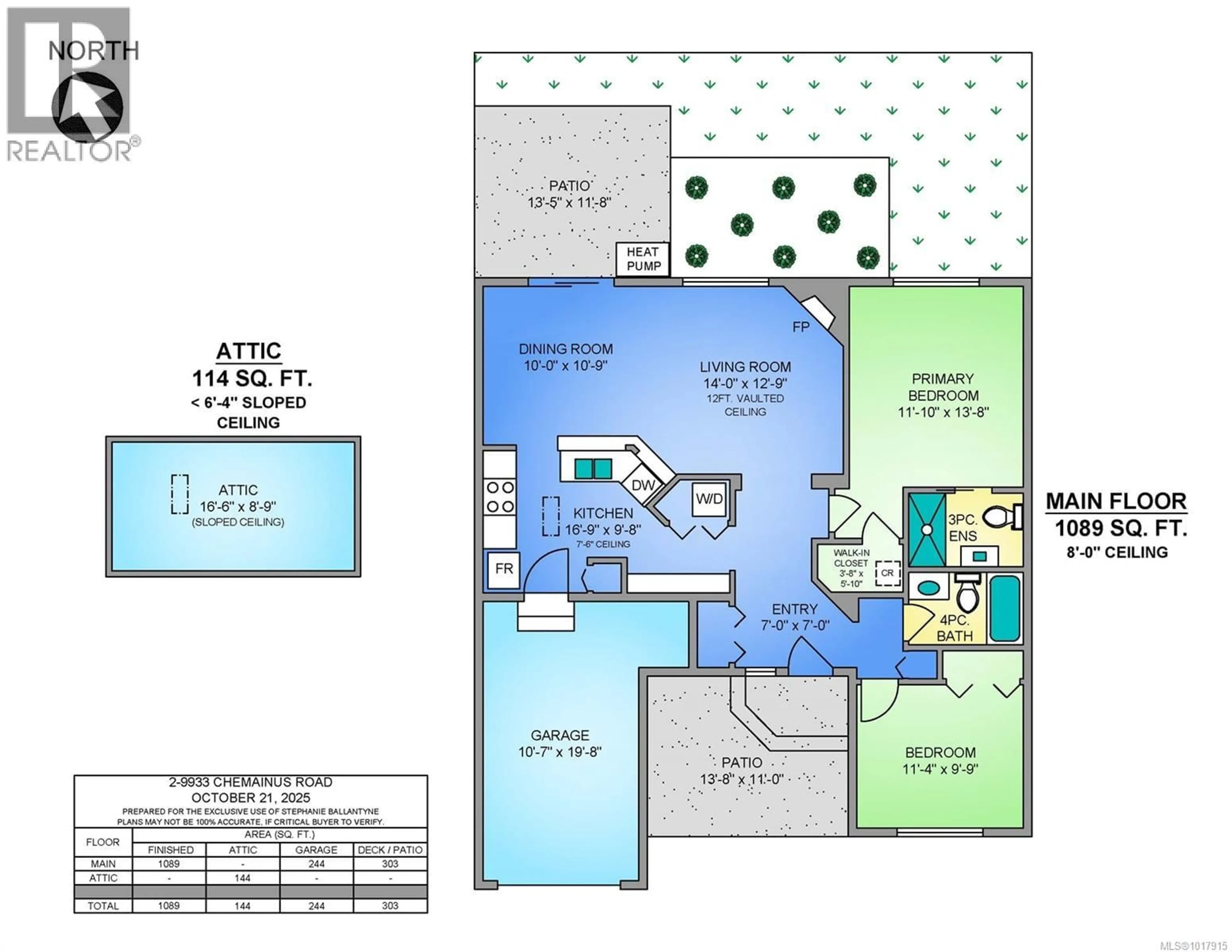 Floor plan for 2 - 9933 CHEMAINUS ROAD, Chemainus British Columbia V0R1K1