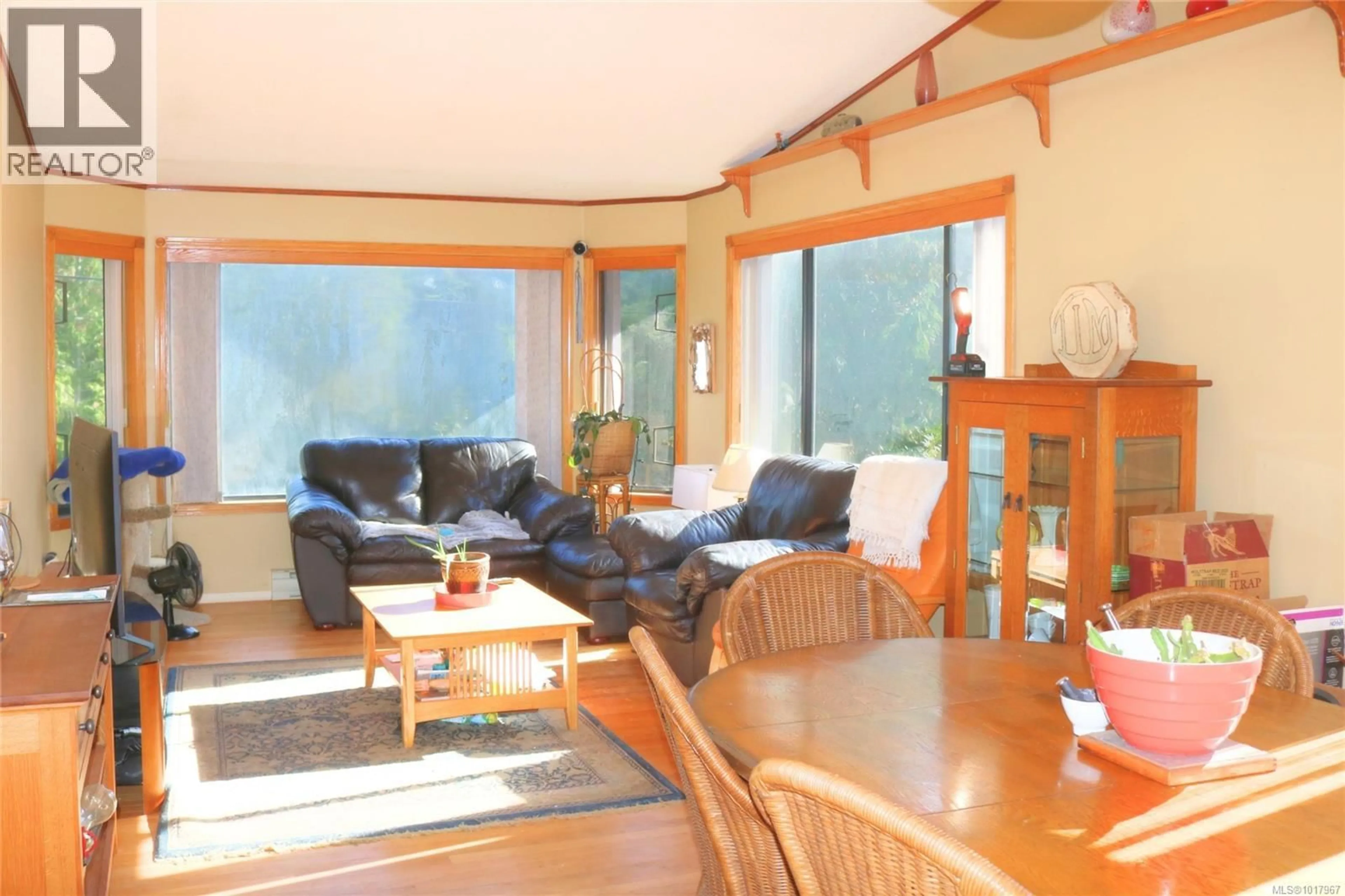 Living room with furniture, wood/laminate floor for 437 MARINE DRIVE, Ucluelet British Columbia V0R3A0