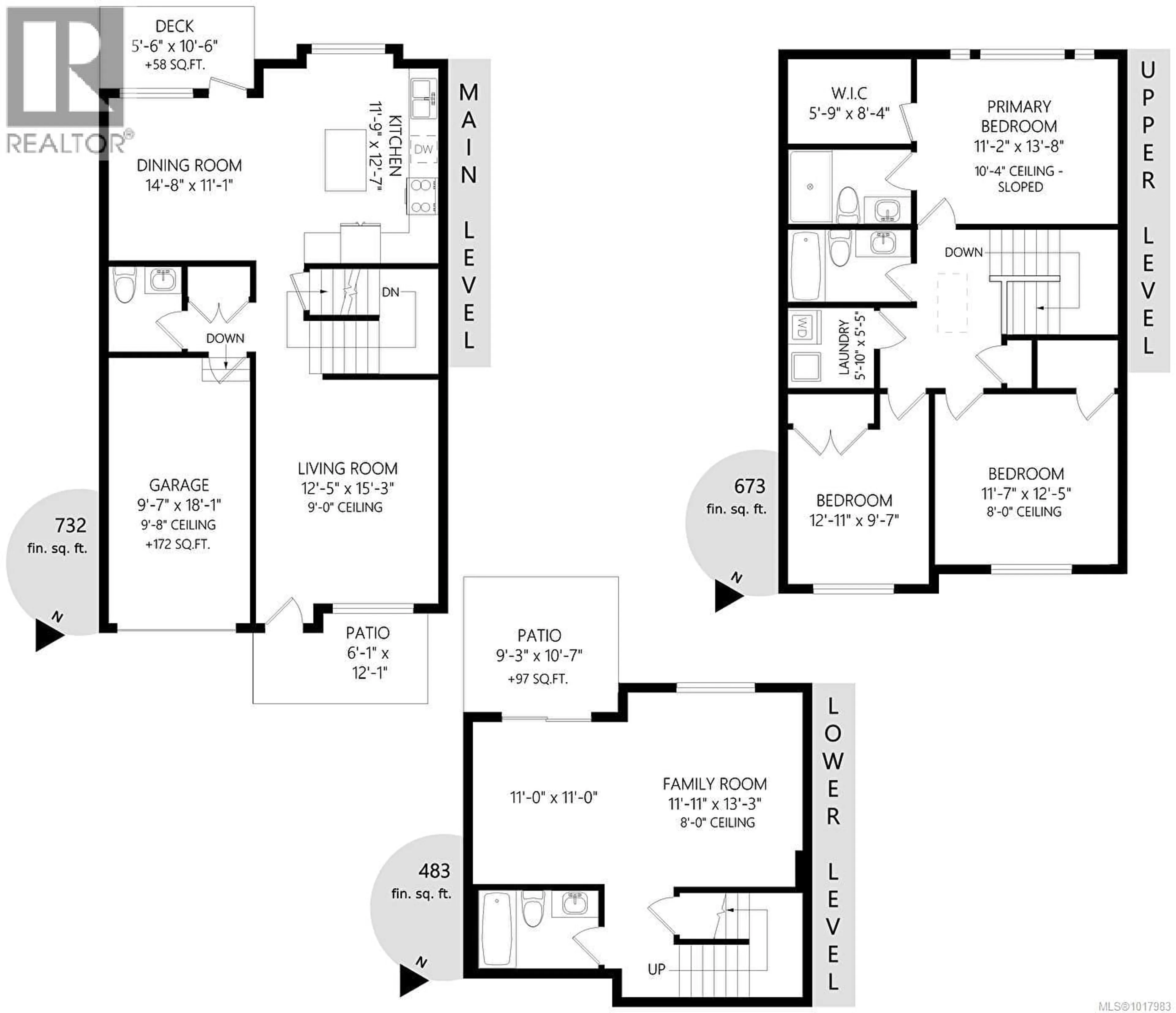 Floor plan for 5 - 1900 WATKISS WAY, View Royal British Columbia V9B0S8