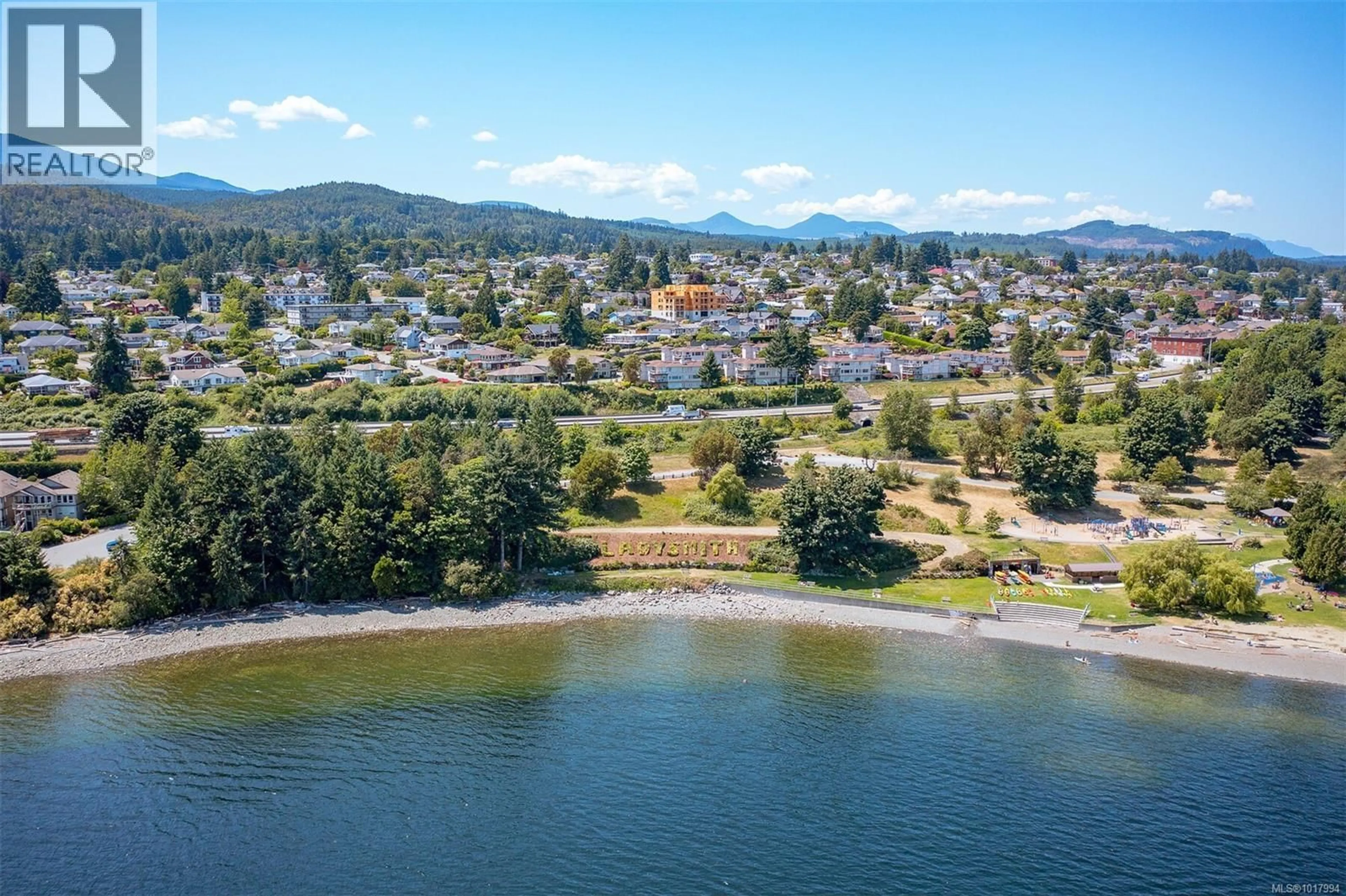 A pic from outside/outdoor area/front of a property/back of a property/a pic from drone, water/lake/river/ocean view for 44 - 100 GIFFORD ROAD, Ladysmith British Columbia V9G1A1