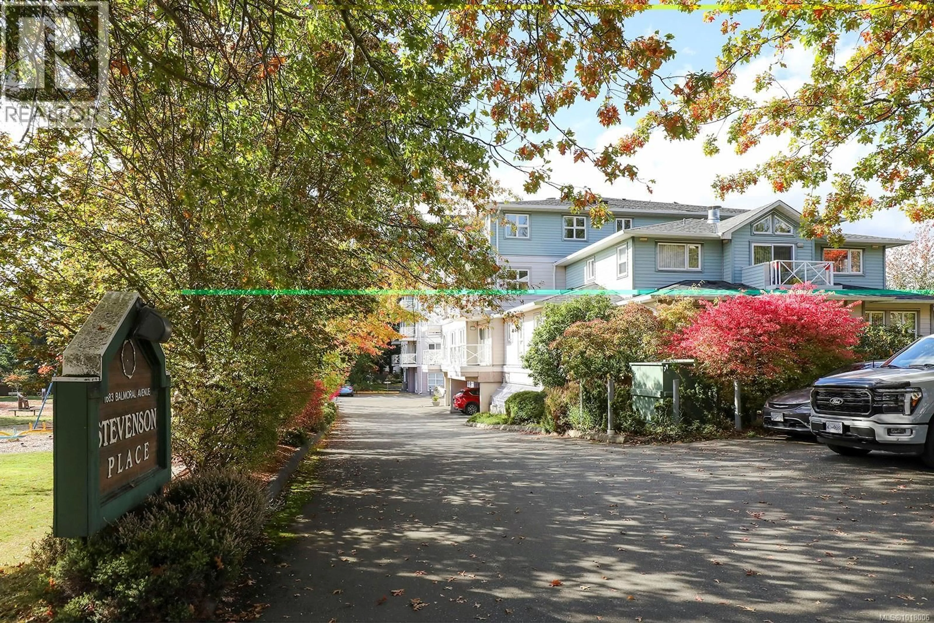 Patio, street for 403 - 1683 BALMORAL AVENUE, Comox British Columbia V9M2M9