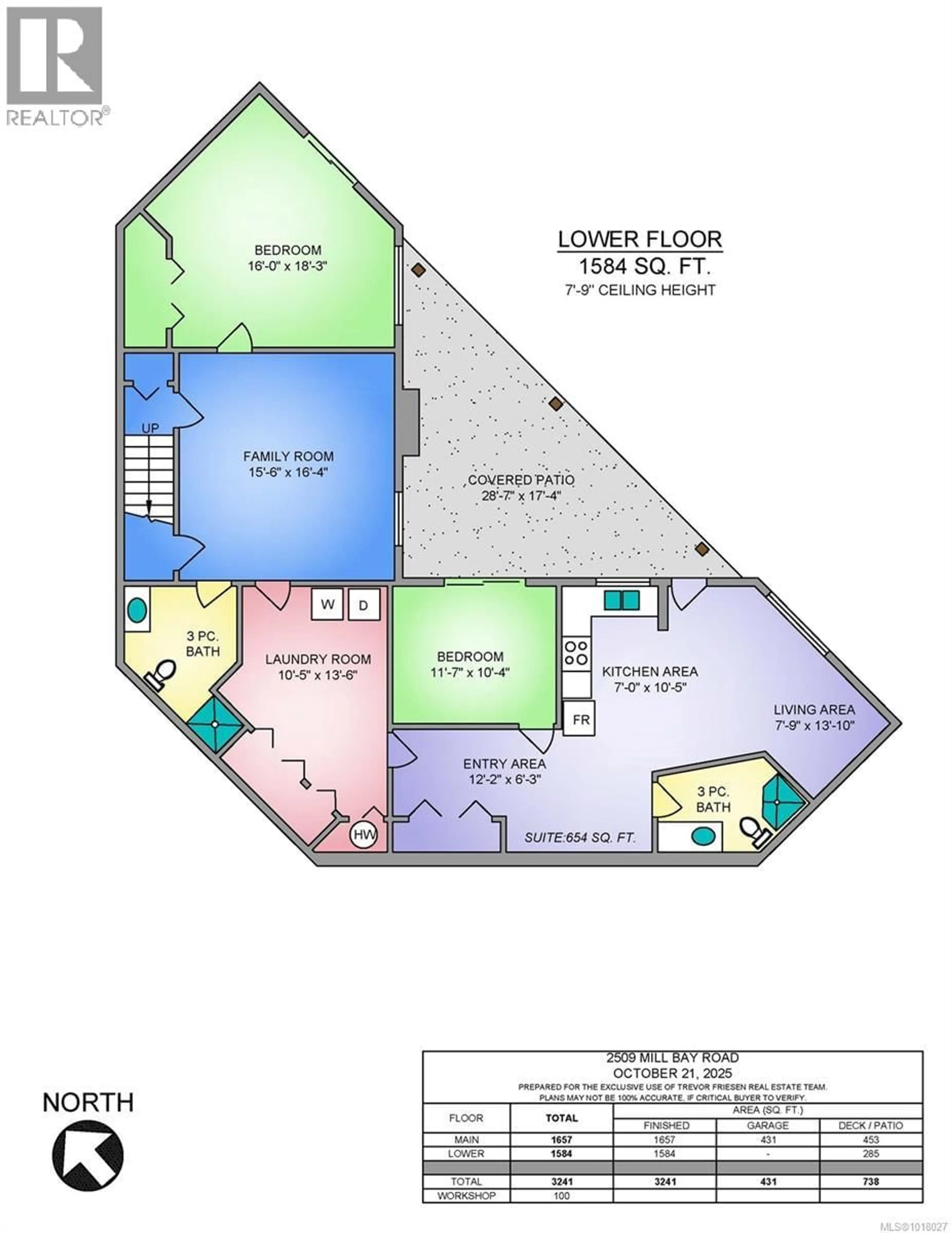 Floor plan for 2509 MILL BAY ROAD, Mill Bay British Columbia V8H1C6