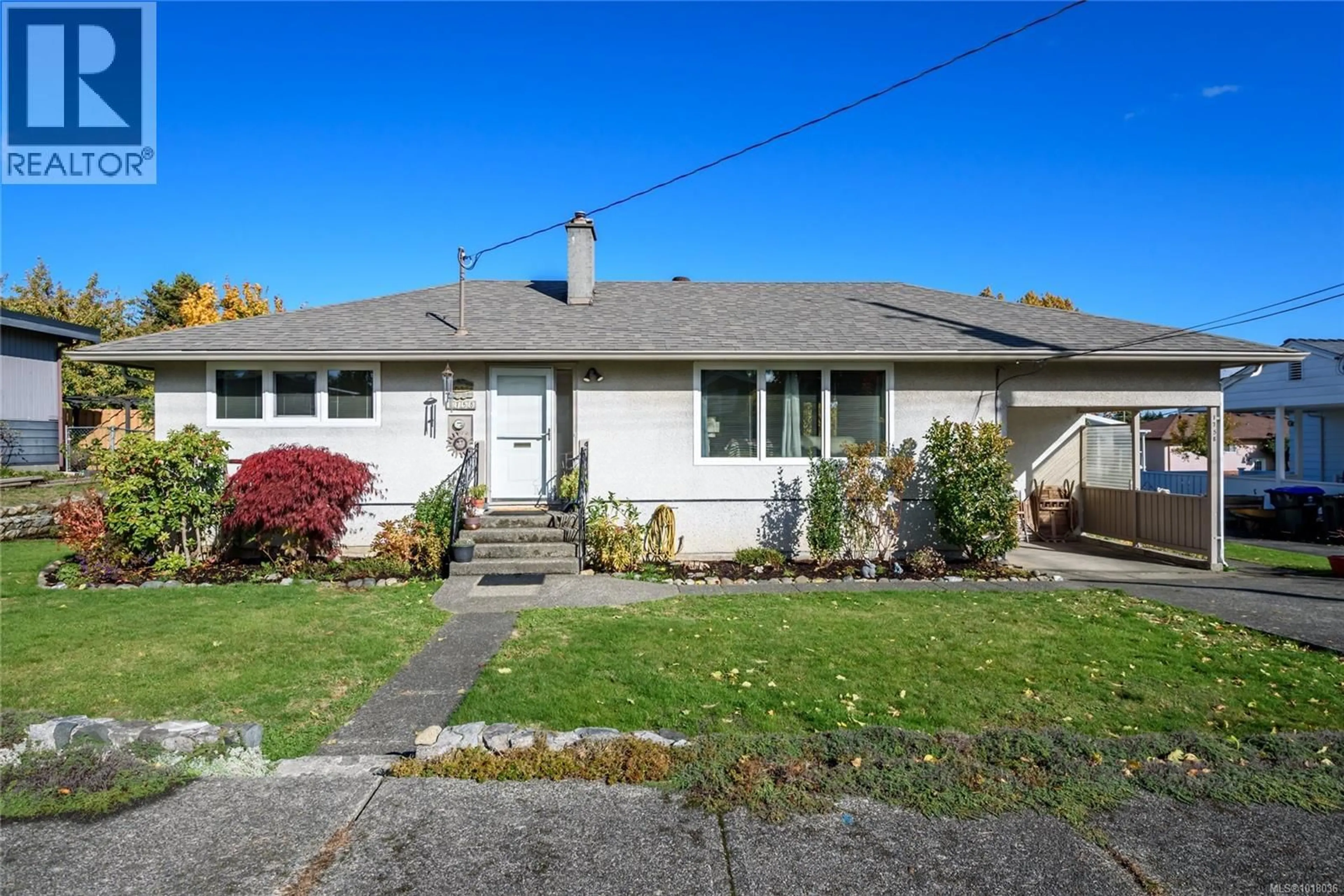 Home with vinyl exterior material, street for 1758 KILPATRICK AVENUE, Courtenay British Columbia V9N2Y6