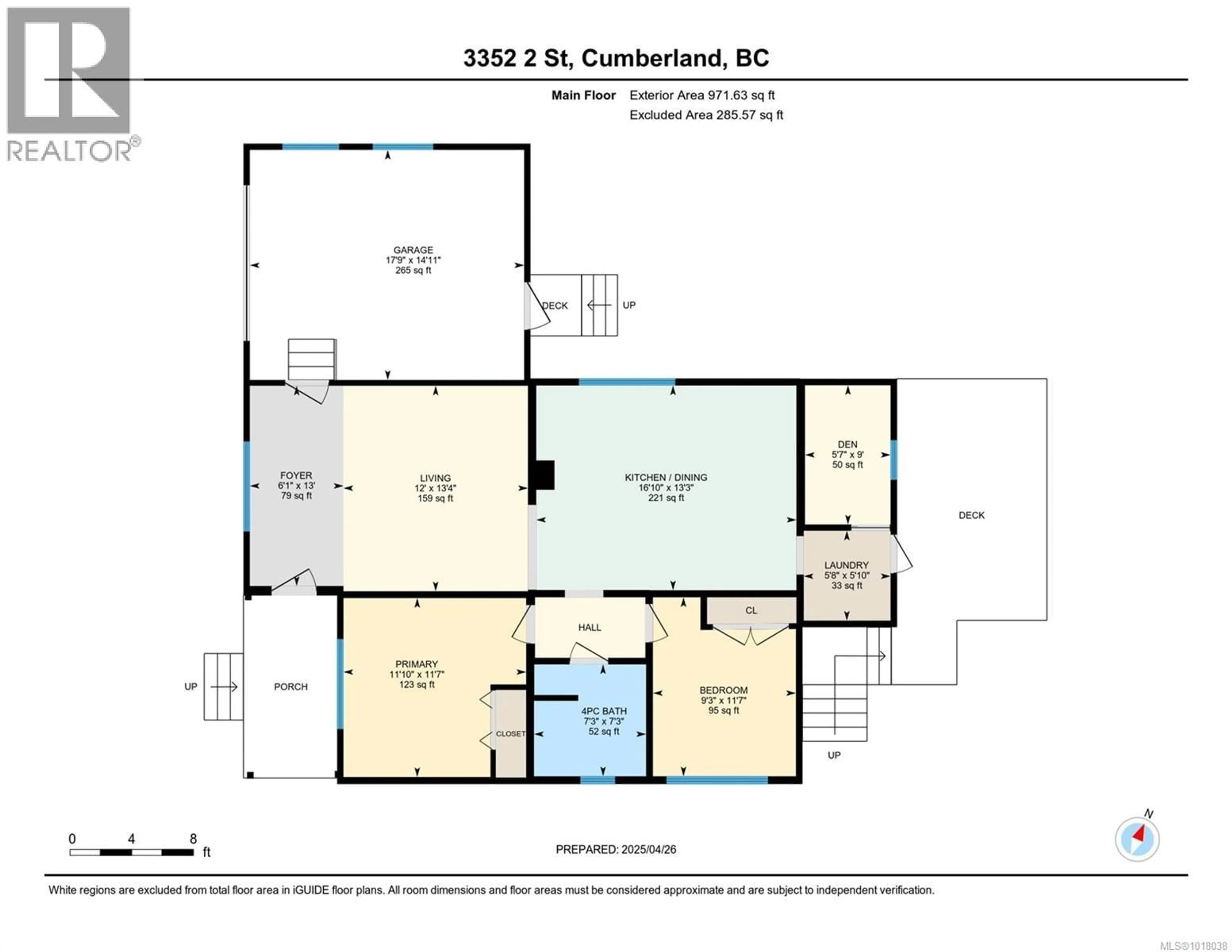 Floor plan for 3352 SECOND STREET, Cumberland British Columbia V0R1S0