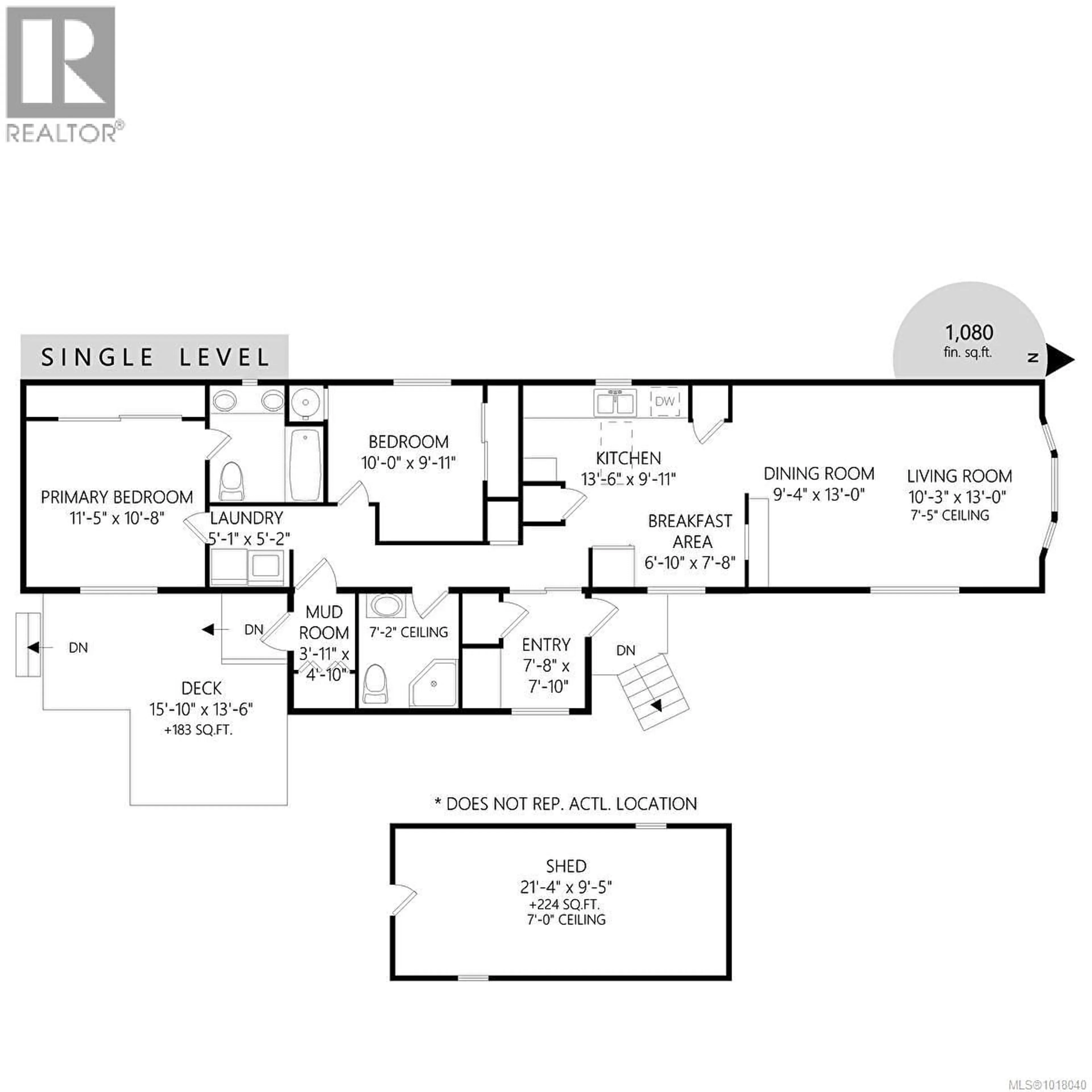 Floor plan for 33 - 1572 SEABIRD ROAD, Nanaimo British Columbia V9G1L3