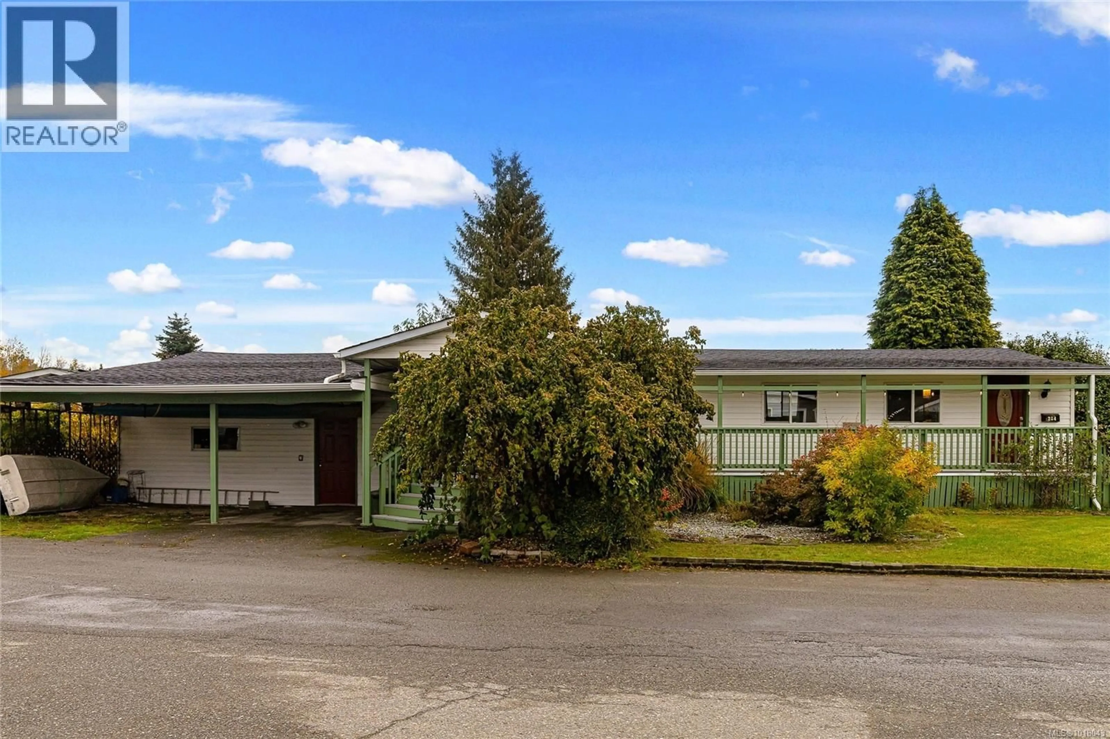 A pic from outside/outdoor area/front of a property/back of a property/a pic from drone, street for 234 - 2885 BOYS ROAD, Duncan British Columbia V9L0B9