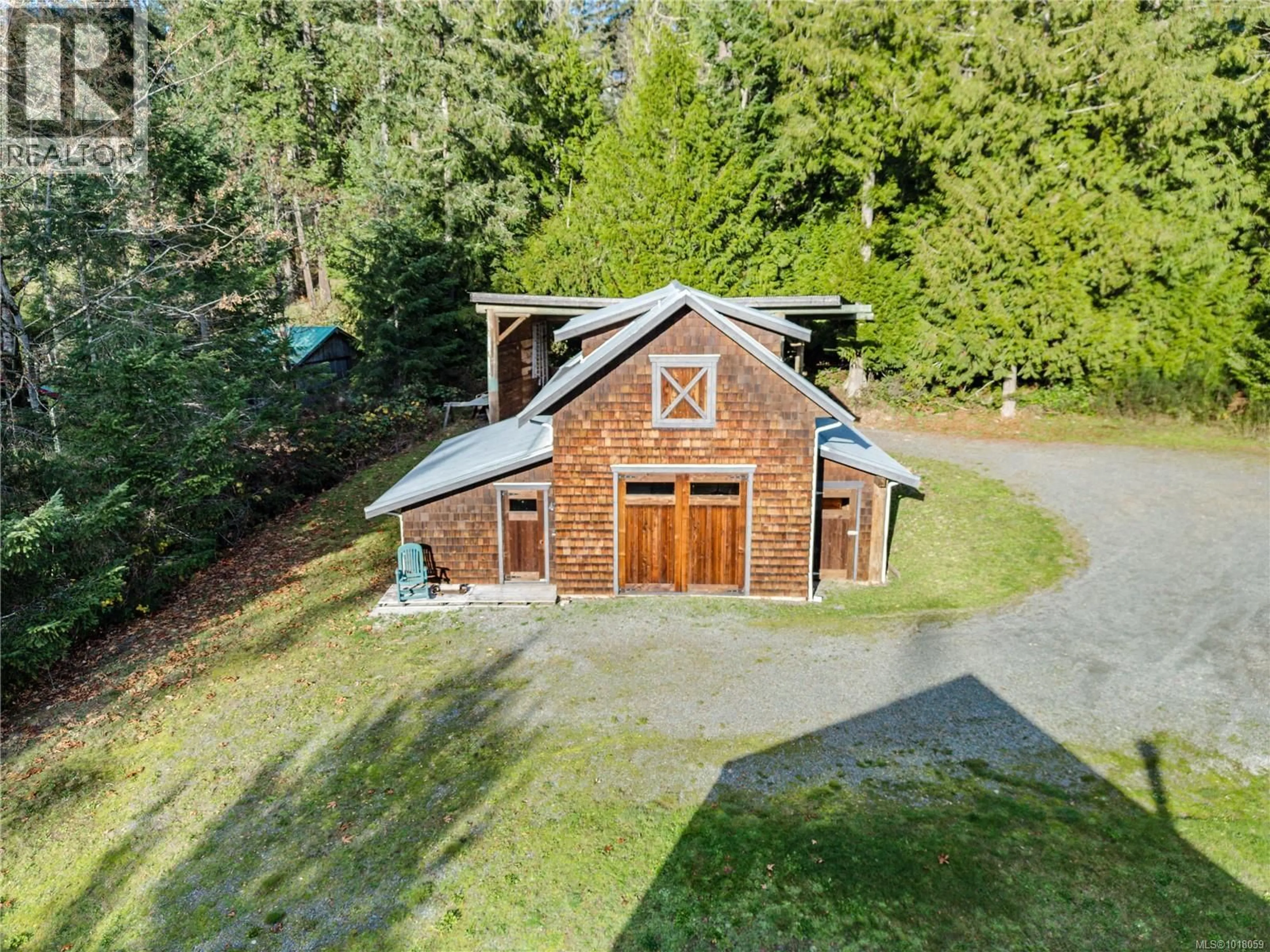 A pic from outside/outdoor area/front of a property/back of a property/a pic from drone, building for 211 LONG HARBOUR ROAD, Salt Spring British Columbia V8K2K9