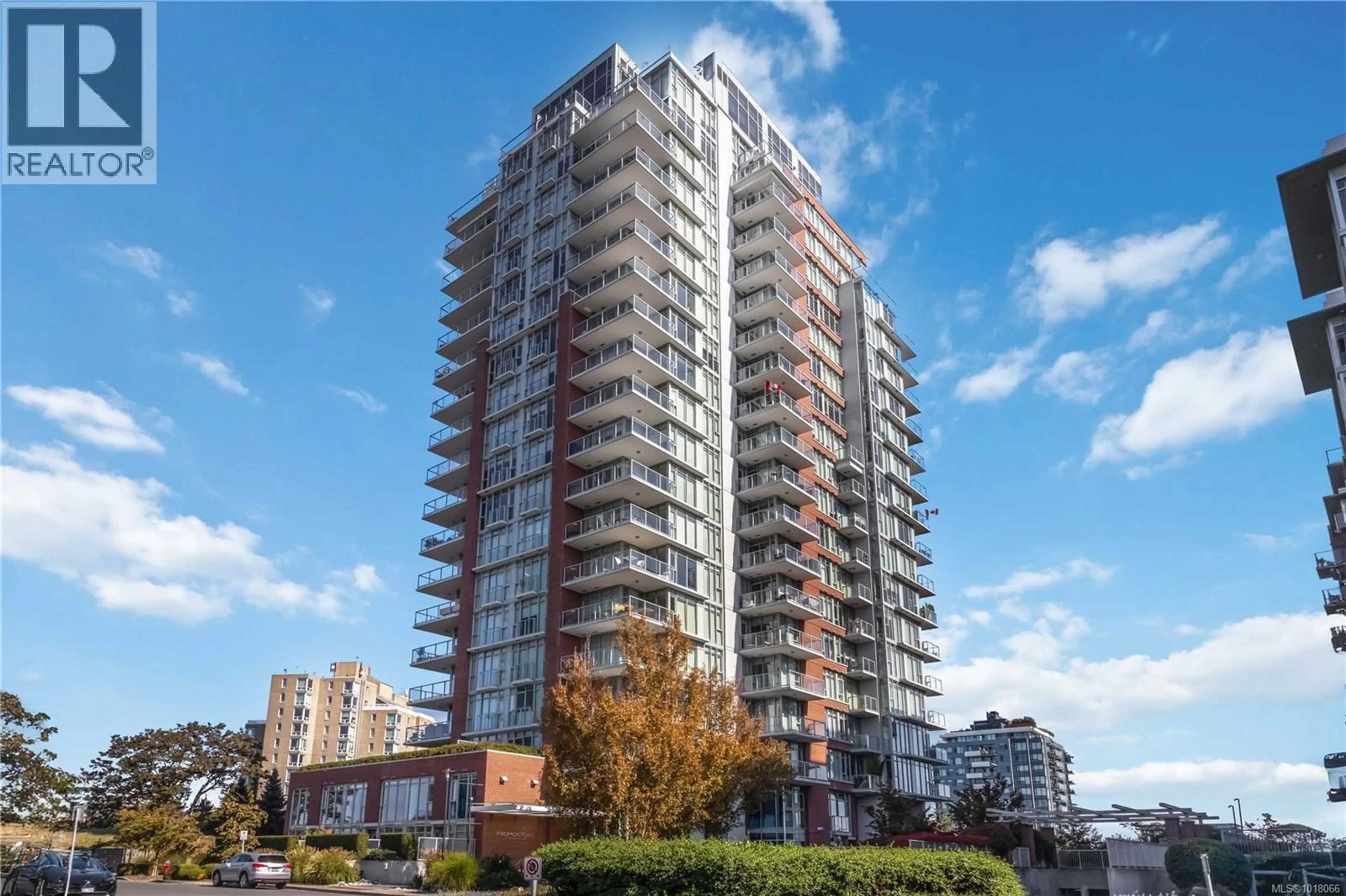 A pic from outside/outdoor area/front of a property/back of a property/a pic from drone, building for 303 - 83 SAGHALIE ROAD, Victoria British Columbia V9A0E7