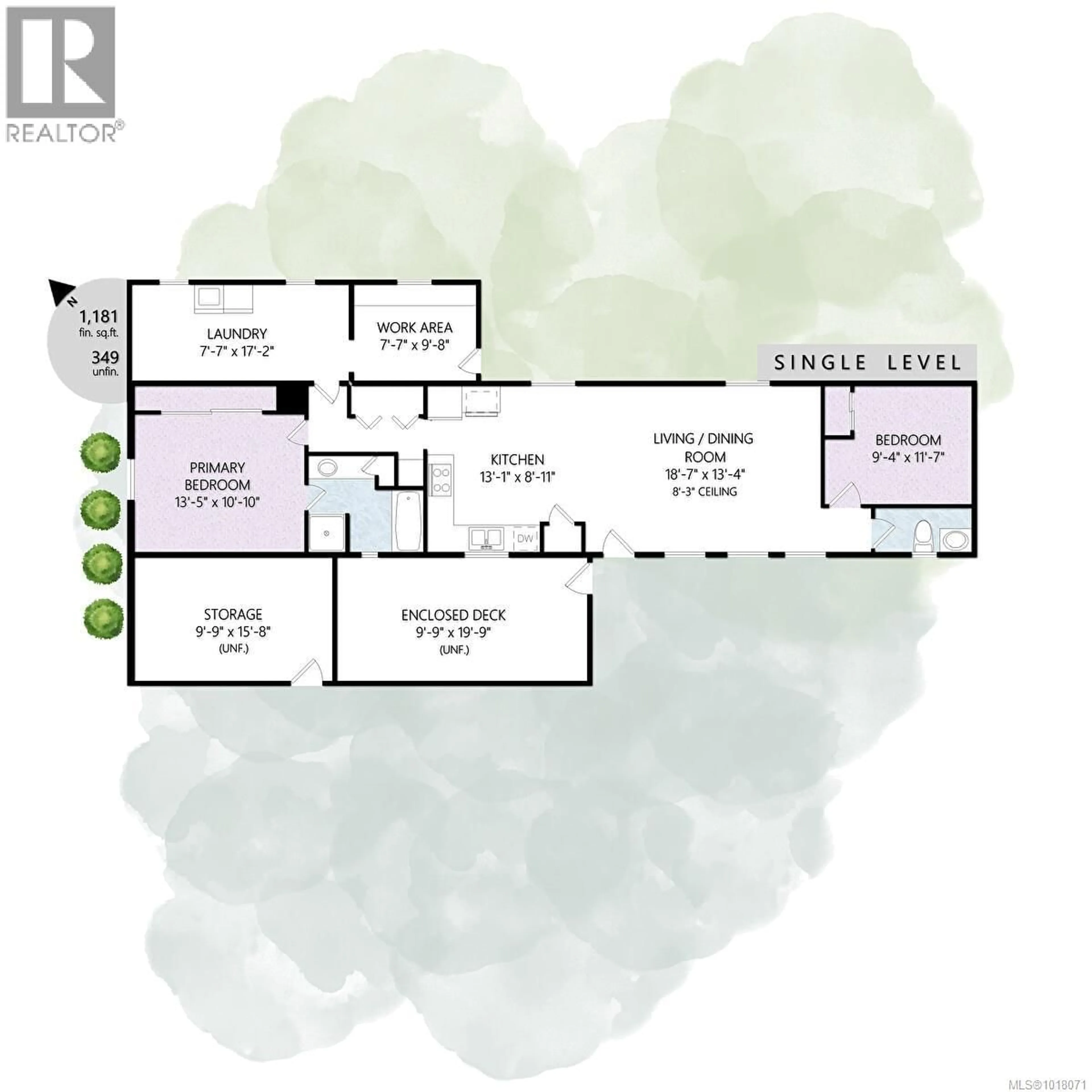 Floor plan for 17 - 7701 CENTRAL SAANICH ROAD, Central Saanich British Columbia V8M1X3