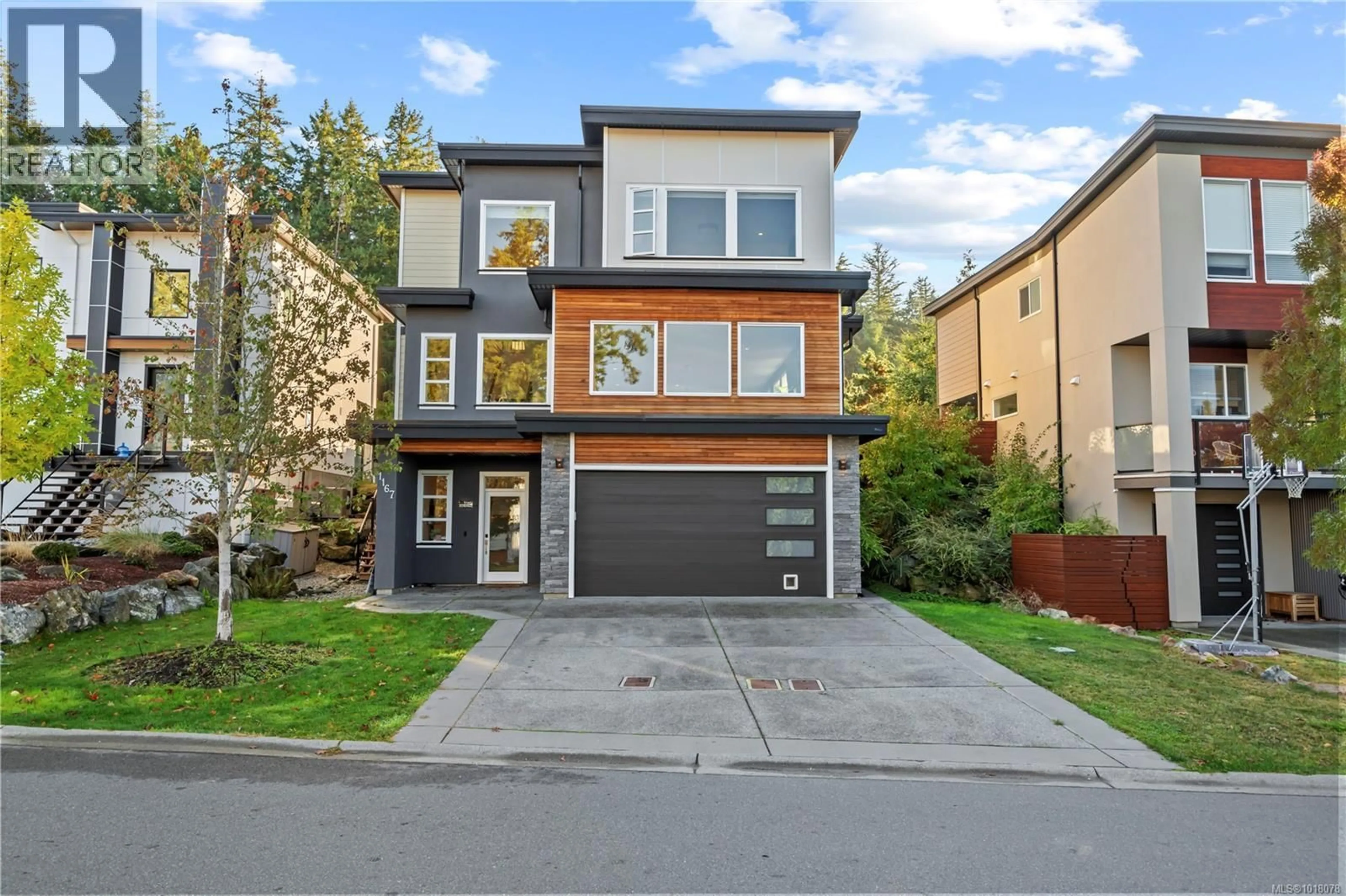 Home with brick exterior material, street for 1167 RIVER ROCK PLACE, Highlands British Columbia V9B0S6