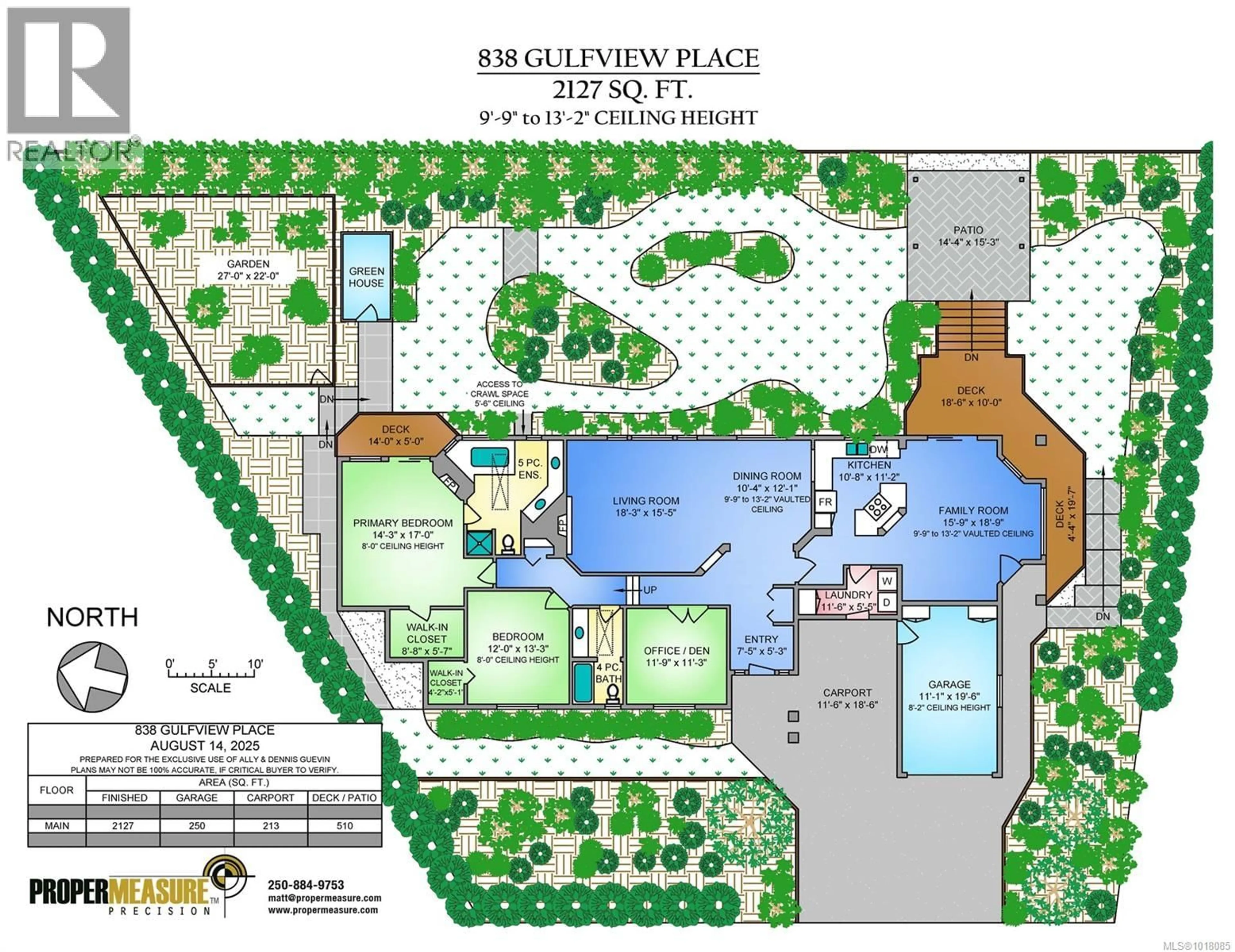 Floor plan for 838 GULFVIEW PLACE, Saanich British Columbia V8Y2R6