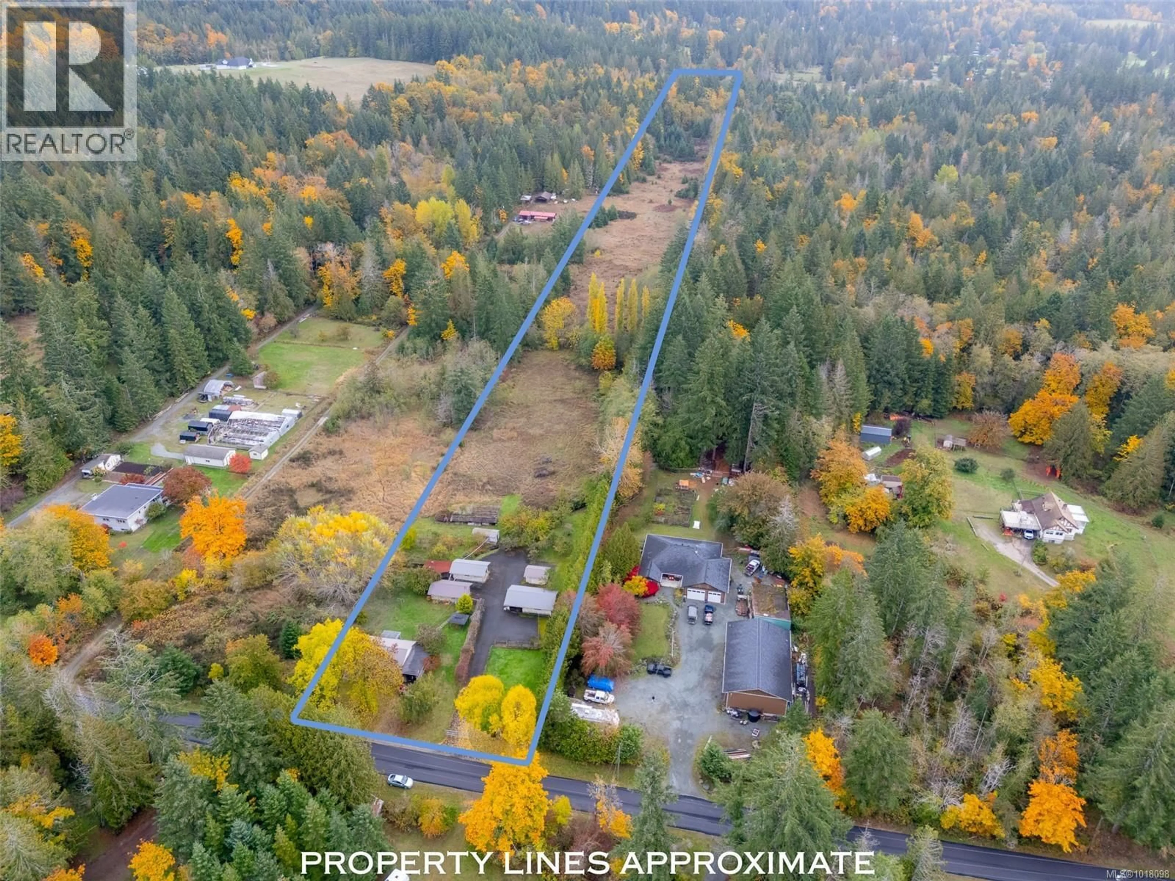 A pic from outside/outdoor area/front of a property/back of a property/a pic from drone, forest/trees view for 6767 CYPRESS BOULEVARD, Port Alberni British Columbia V9Y8T7