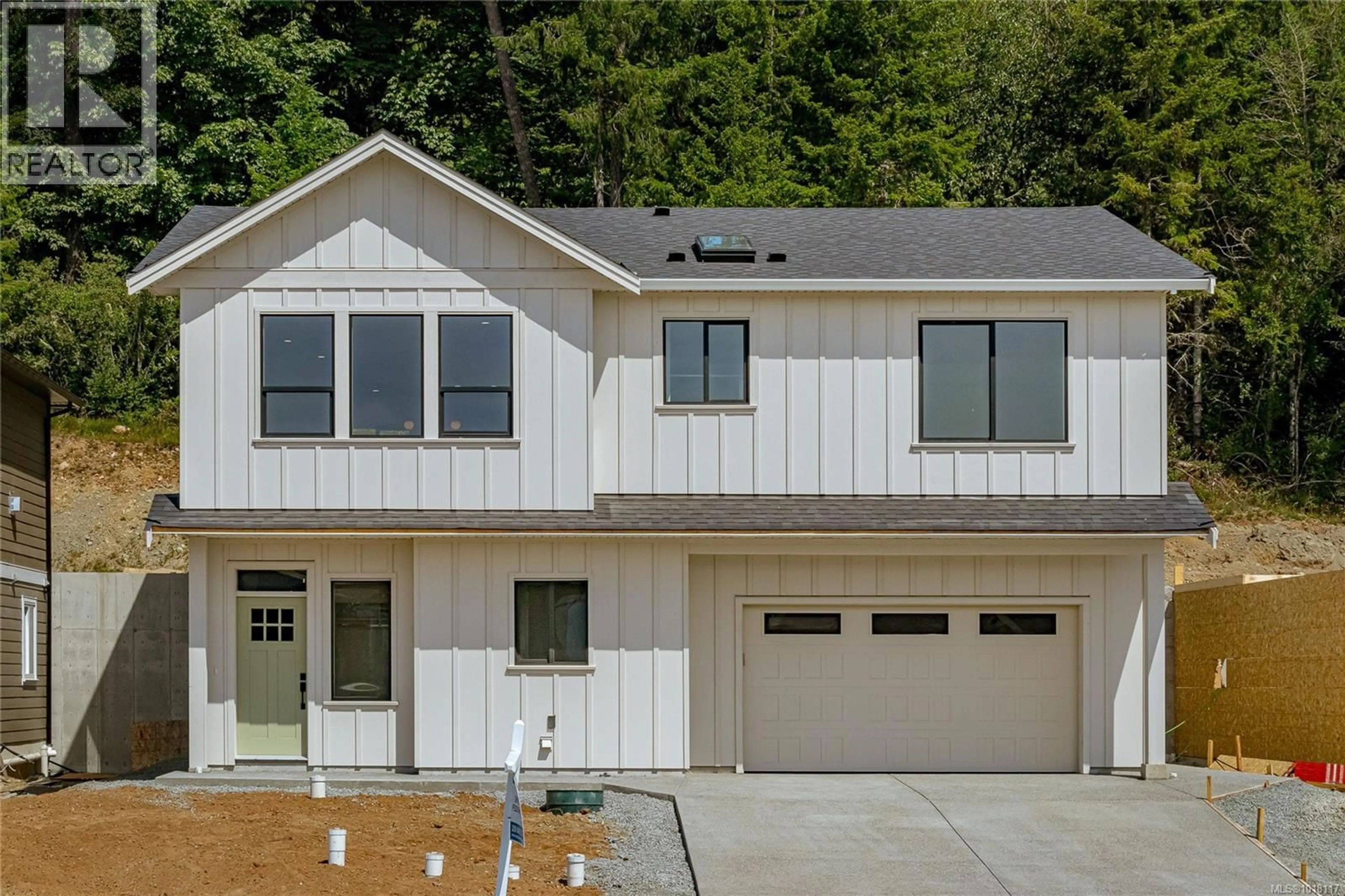 Home with vinyl exterior material, street for 2580 NICKSON WAY, Sooke British Columbia V9Z1P8