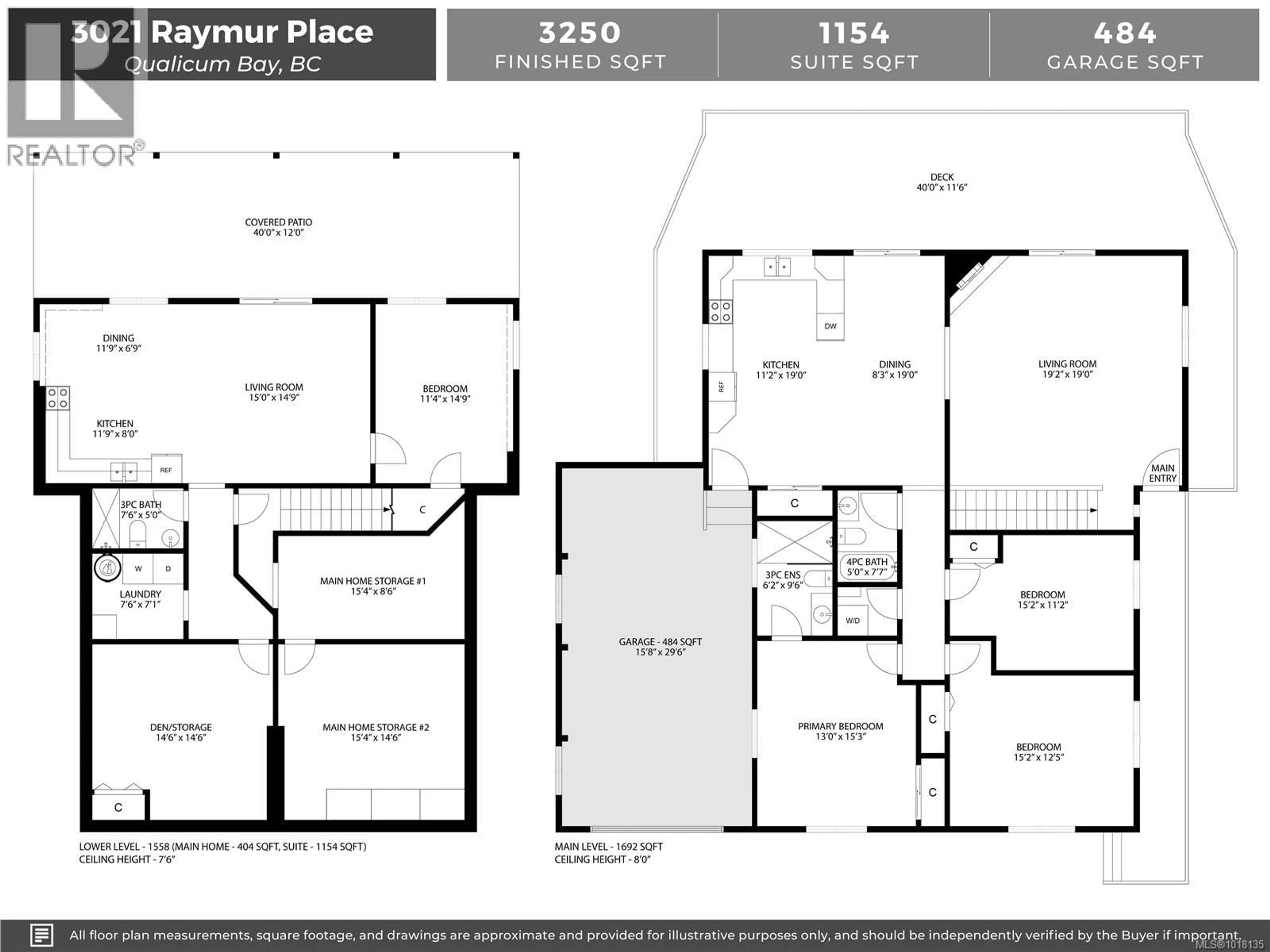 Floor plan for 3021 RAYMUR PLACE, Qualicum Beach British Columbia V9K2N9