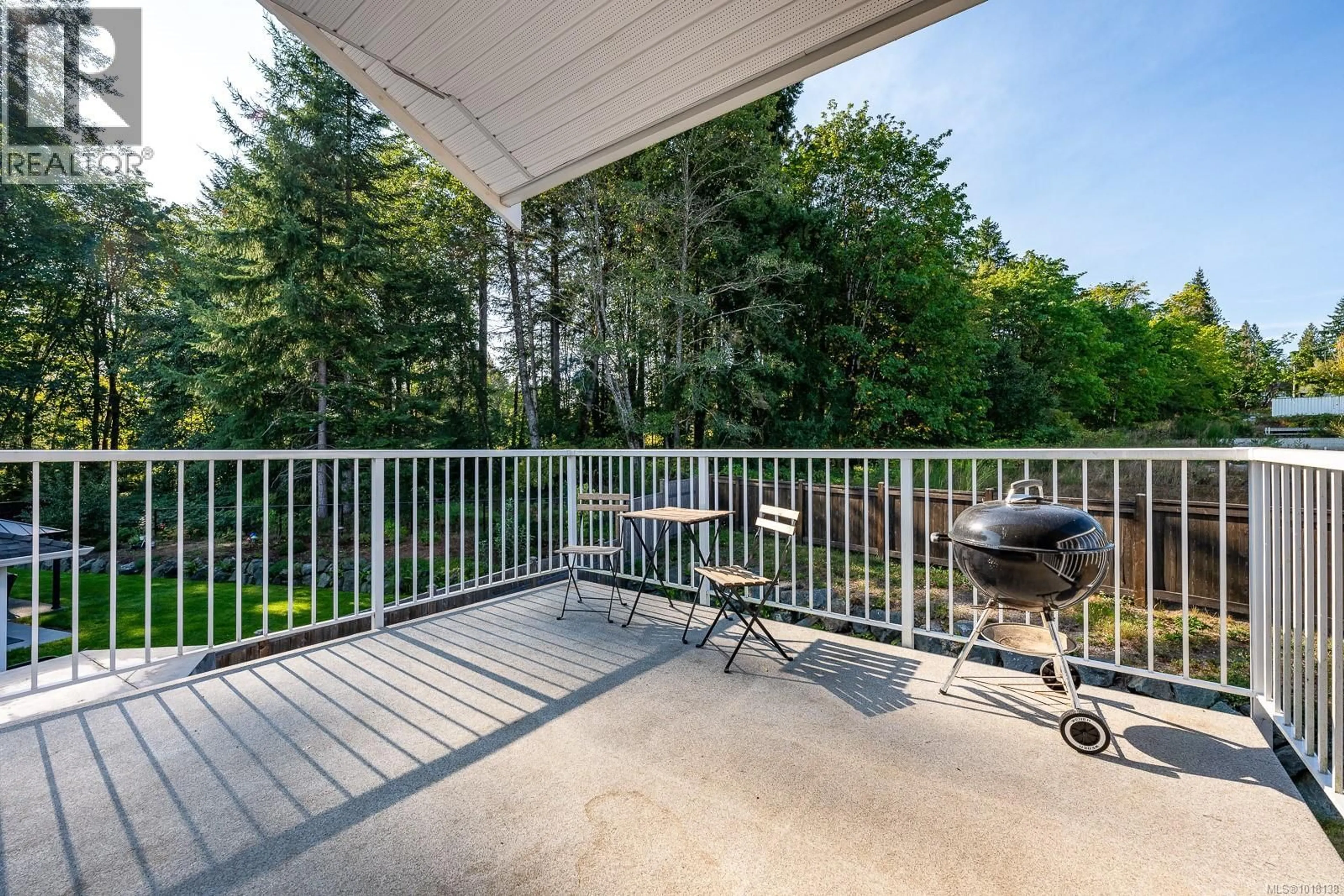 Patio, forest/trees view for 2397 BROOKFIELD DRIVE, Courtenay British Columbia V9N0E6