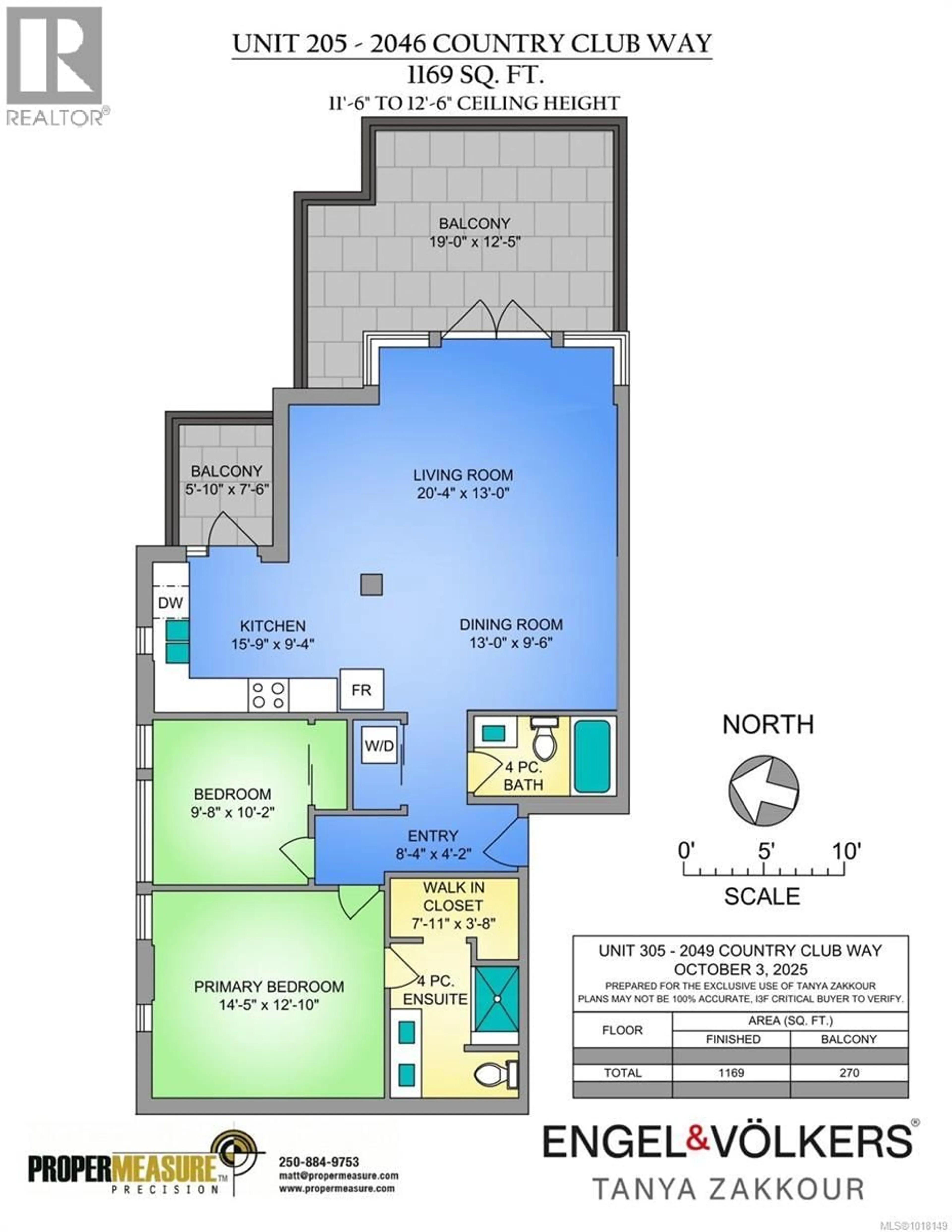 Floor plan for 205 - 2049 COUNTRY CLUB WAY, Langford British Columbia V9B0H8