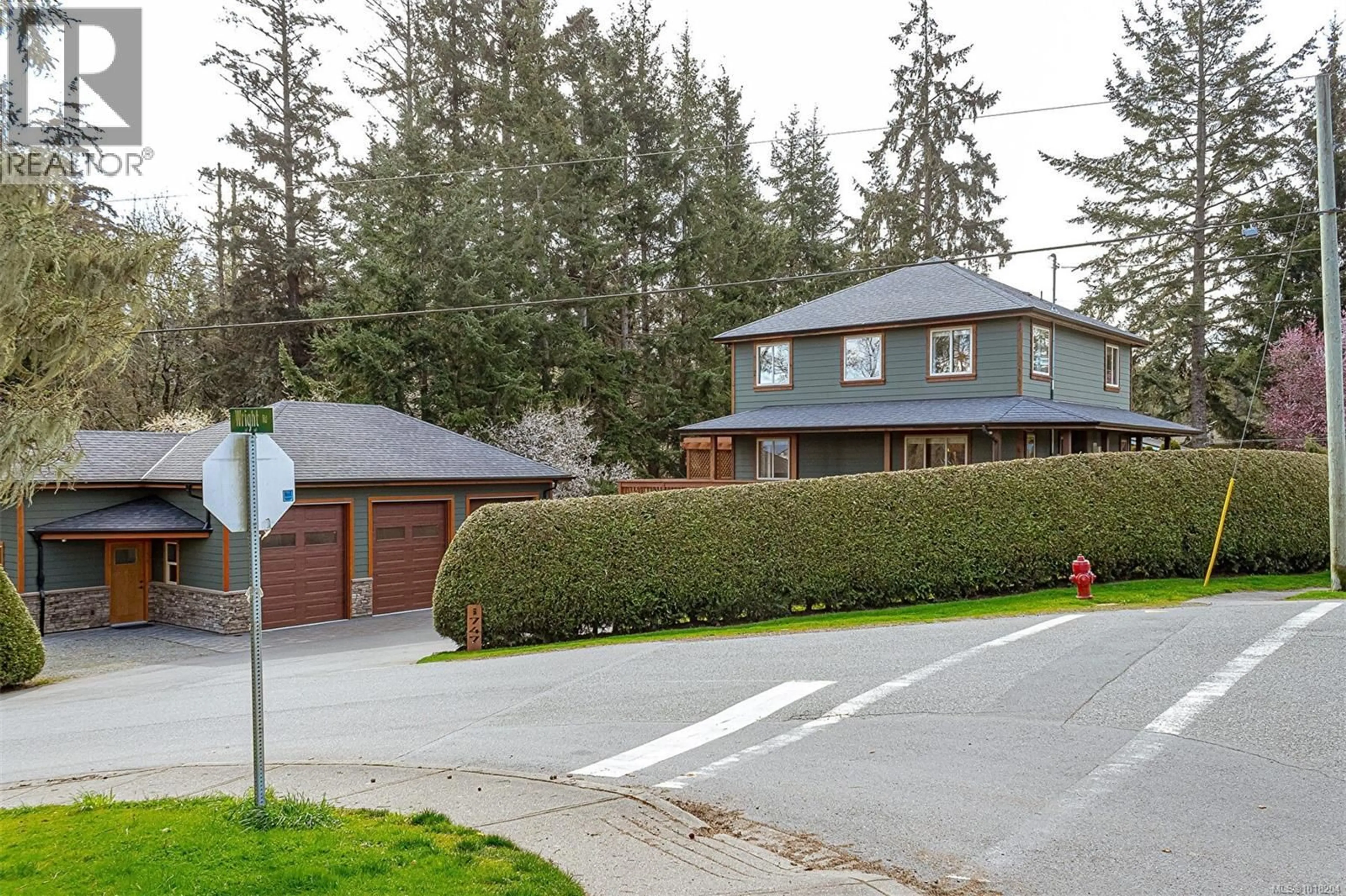 A pic from outside/outdoor area/front of a property/back of a property/a pic from drone, street for 1747 WHIFFIN SPIT ROAD, Sooke British Columbia V9Z0T9