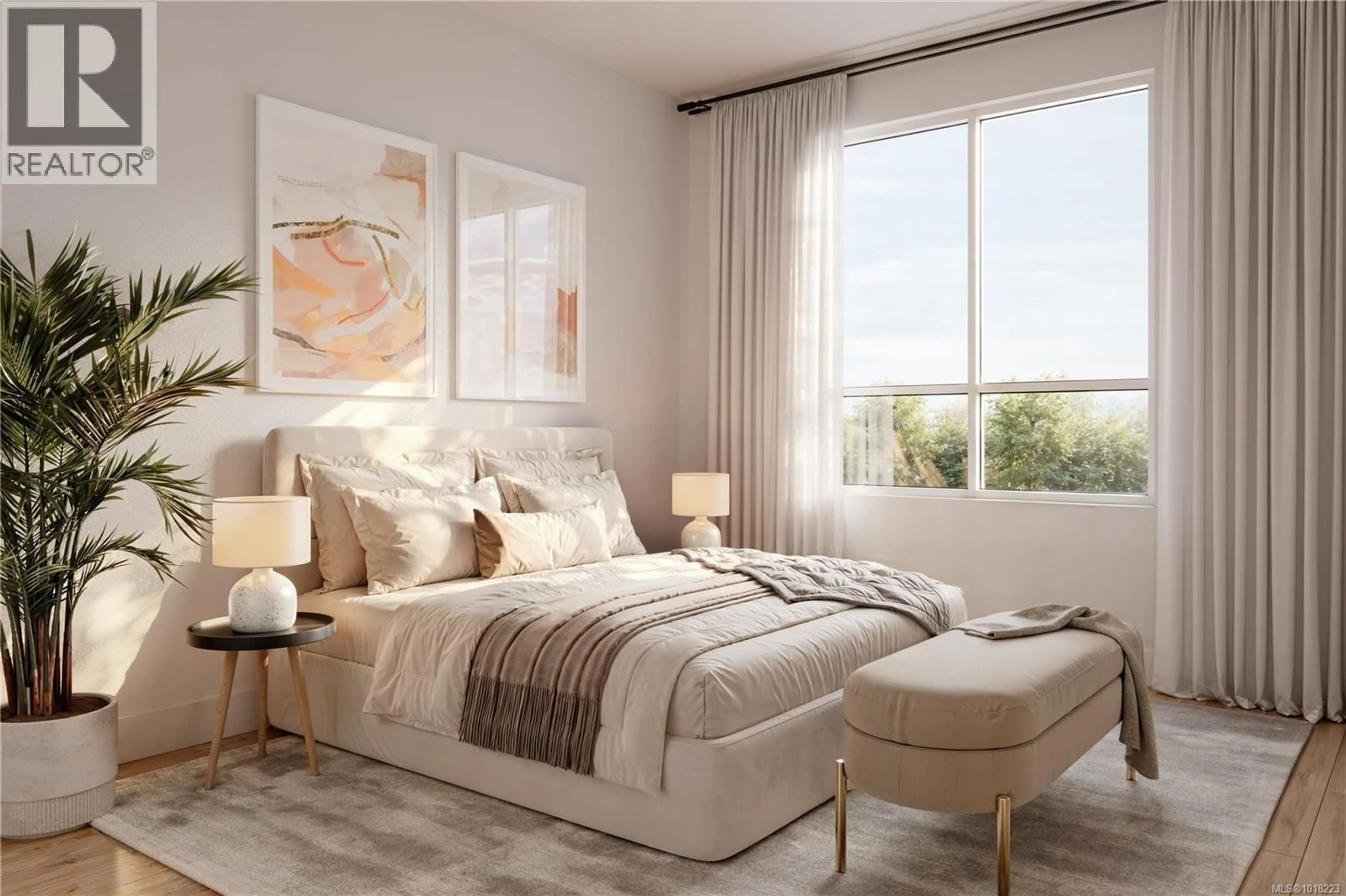 Bedroom with bed, unknown for 212 - 3582 RYDER HESJEDAL WAY, Colwood British Columbia V9C0J6