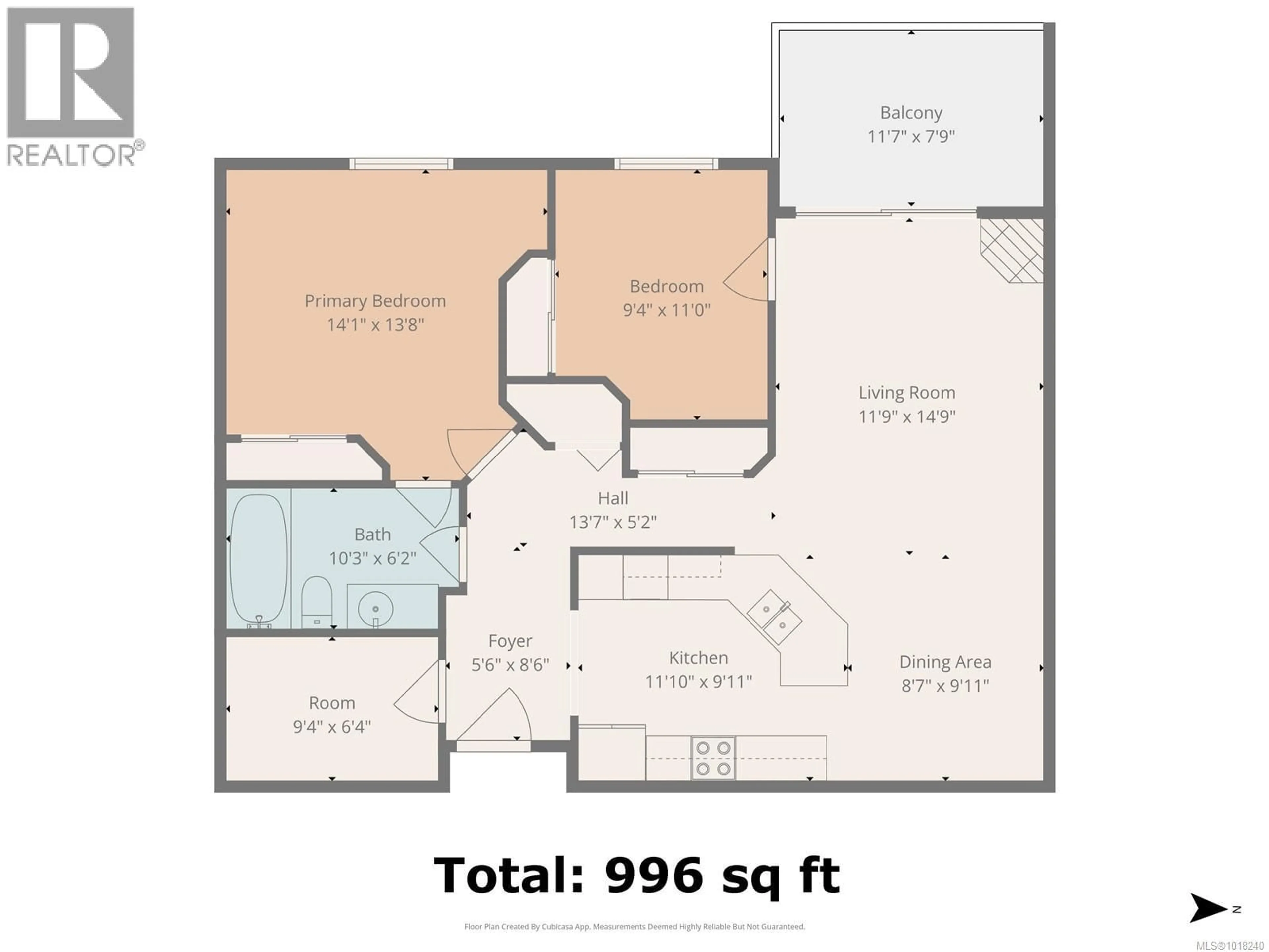 Floor plan for 303 - 2825 3RD AVENUE, Port Alberni British Columbia V9Y2A9