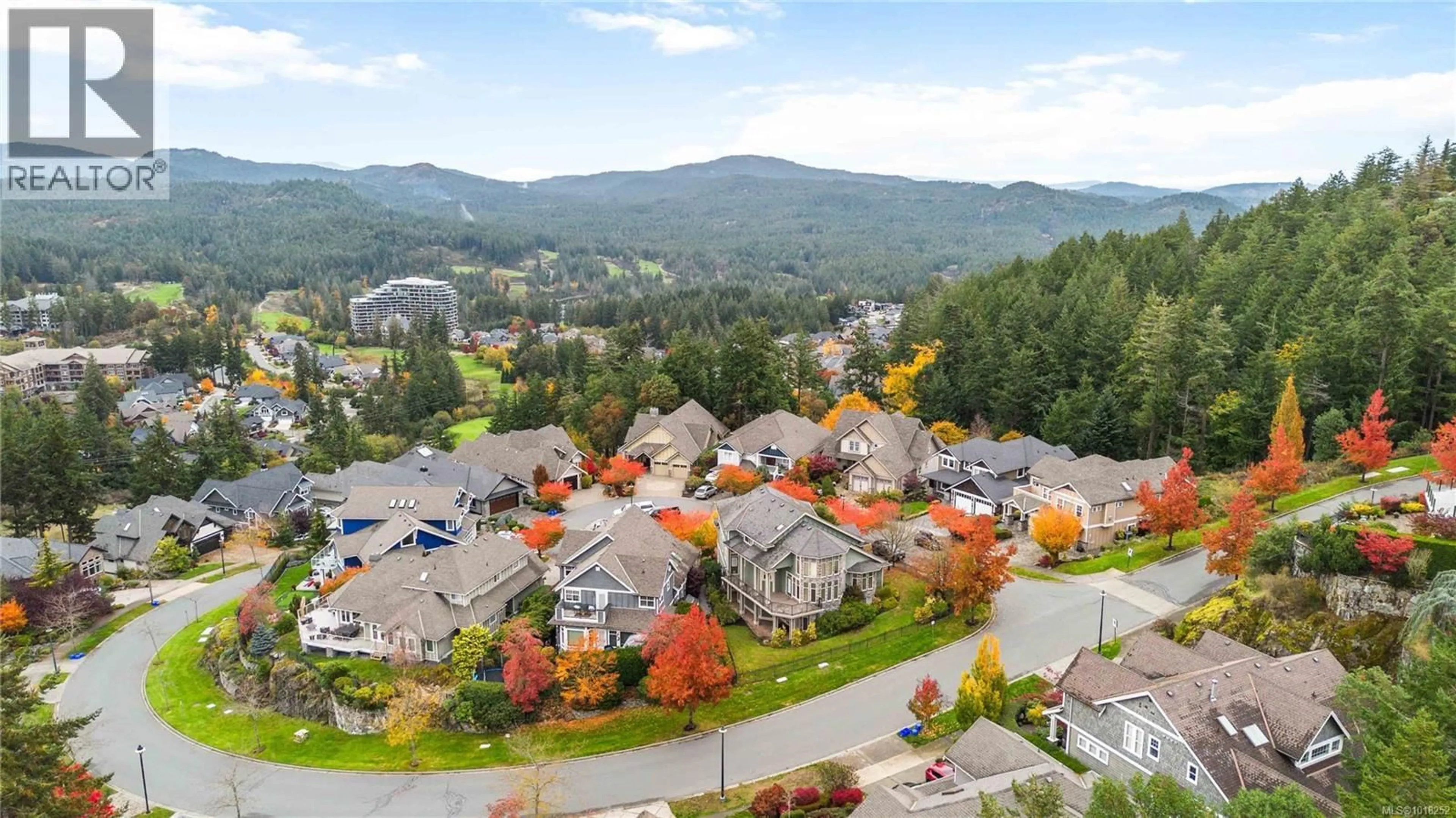 A pic from outside/outdoor area/front of a property/back of a property/a pic from drone, mountain view for 1287 ESTON PLACE, Langford British Columbia V9B6V3
