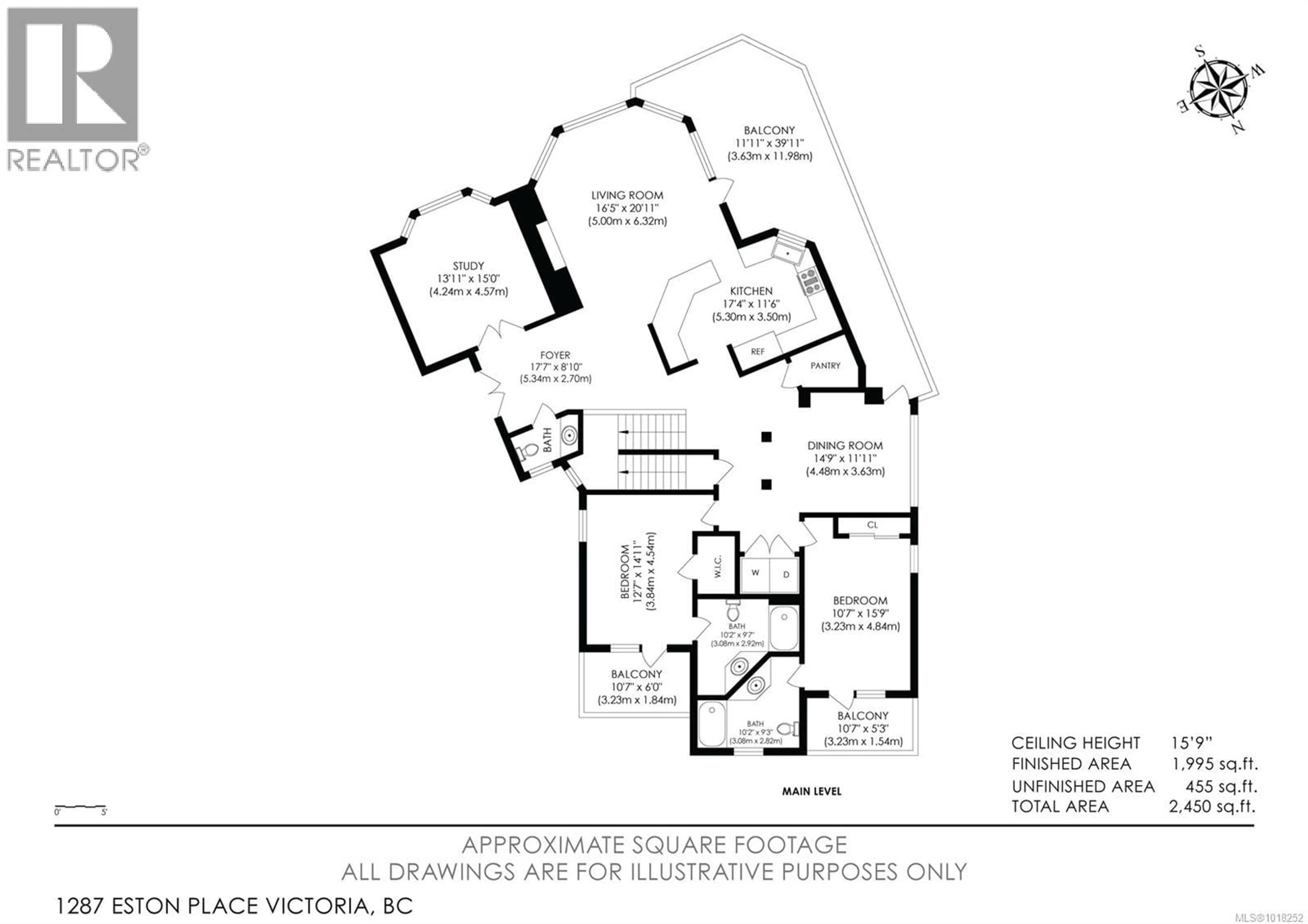 Floor plan for 1287 ESTON PLACE, Langford British Columbia V9B6V3