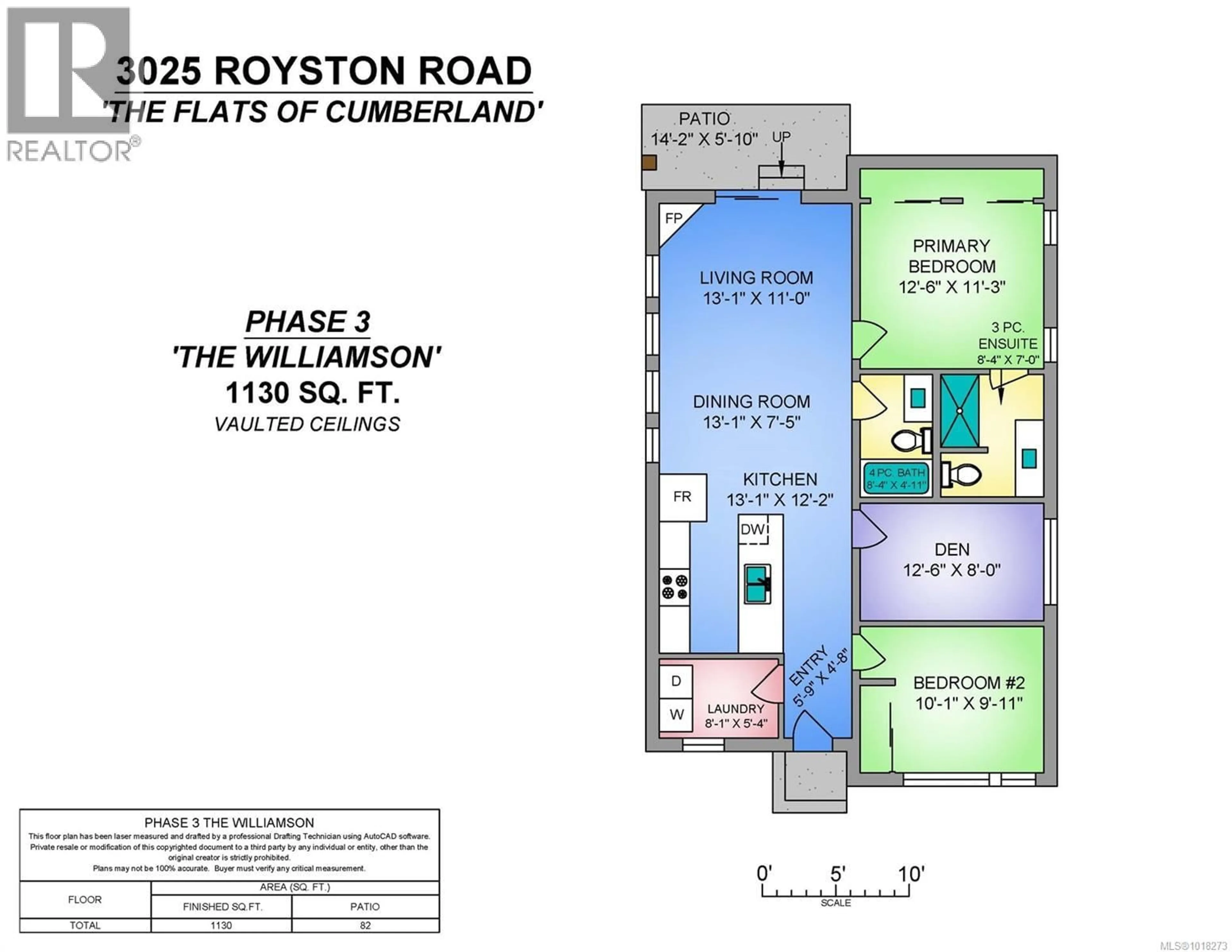 Floor plan for 47 - 3025 ROYSTON ROAD, Cumberland British Columbia V0R1S0