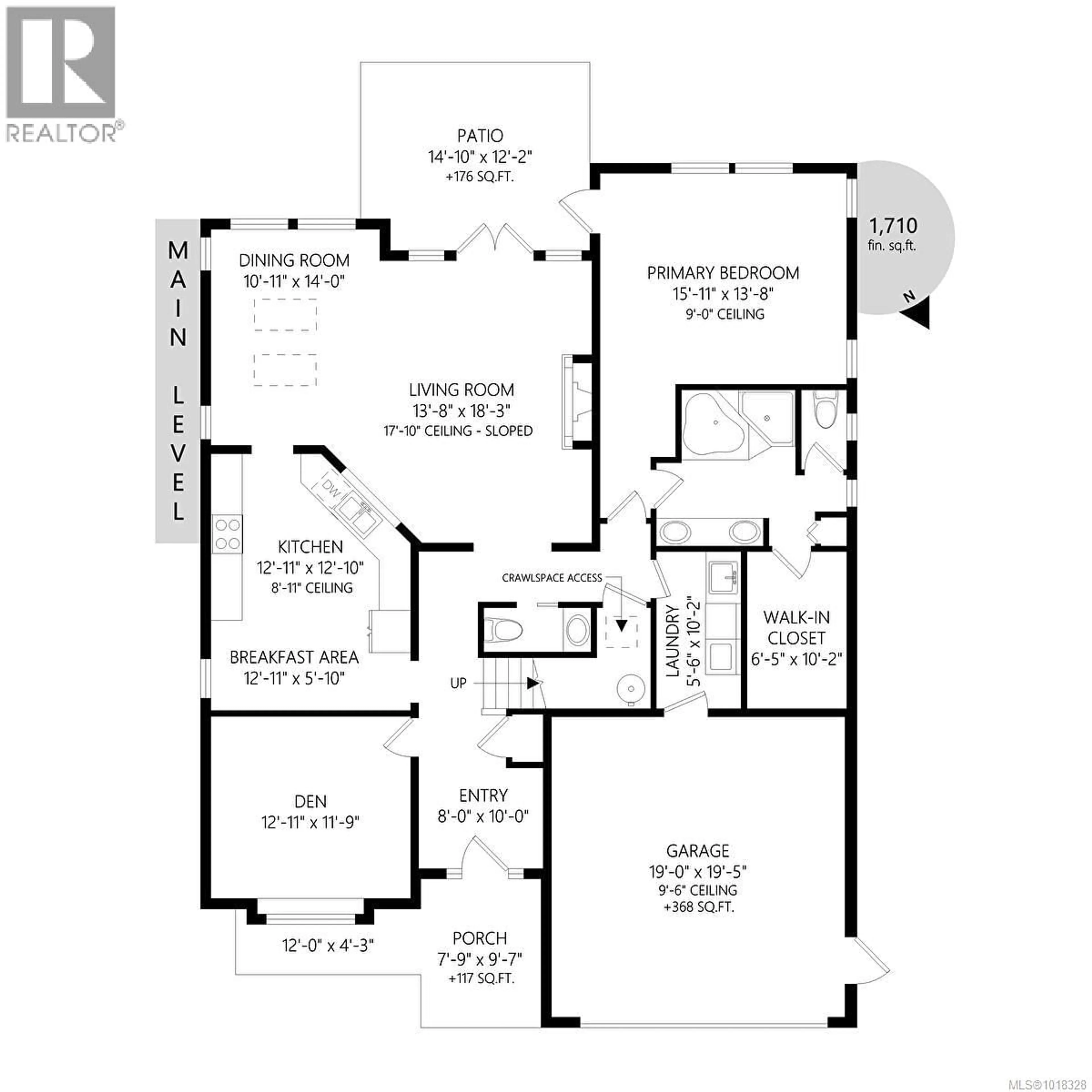 Floor plan for 2211 GRADUATION PLACE, Saanich British Columbia V8N6N3