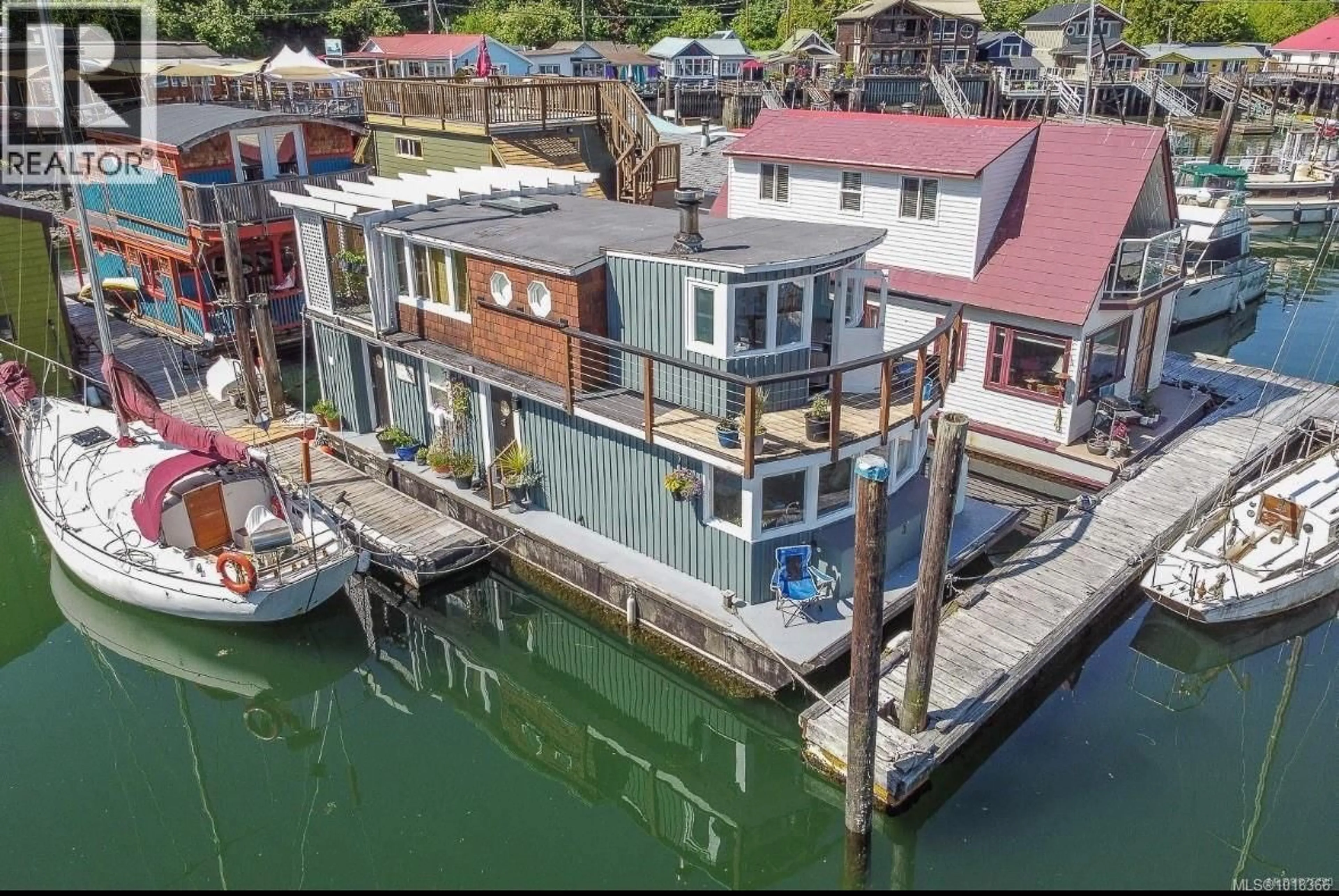 A pic from outside/outdoor area/front of a property/back of a property/a pic from drone, water/lake/river/ocean view for 5 - 1765 COWICHAN BAY ROAD, Cowichan Bay British Columbia V0R1N1