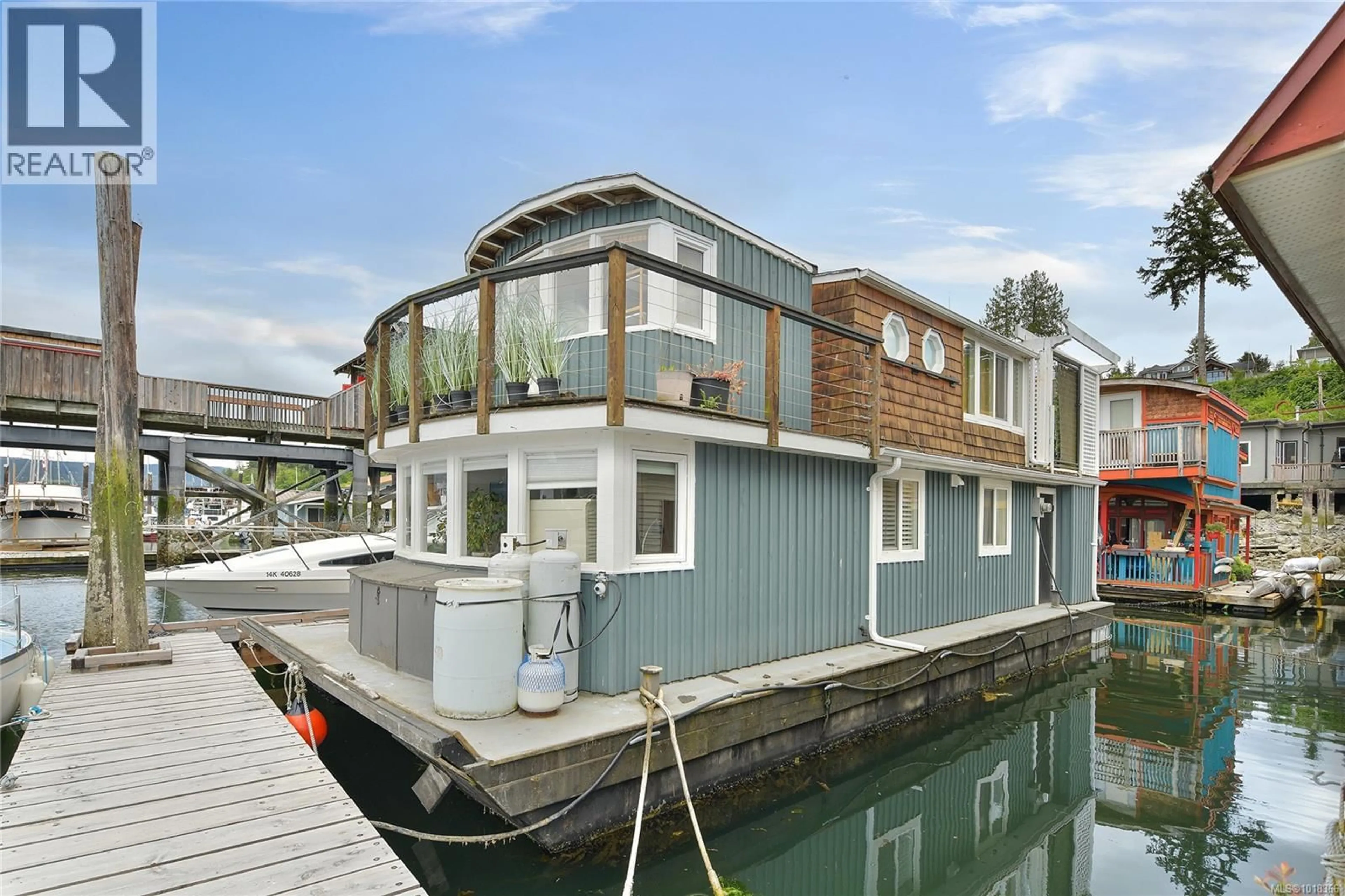 Home with brick exterior material, water/lake/river/ocean view for 5 - 1765 COWICHAN BAY ROAD, Cowichan Bay British Columbia V0R1N1