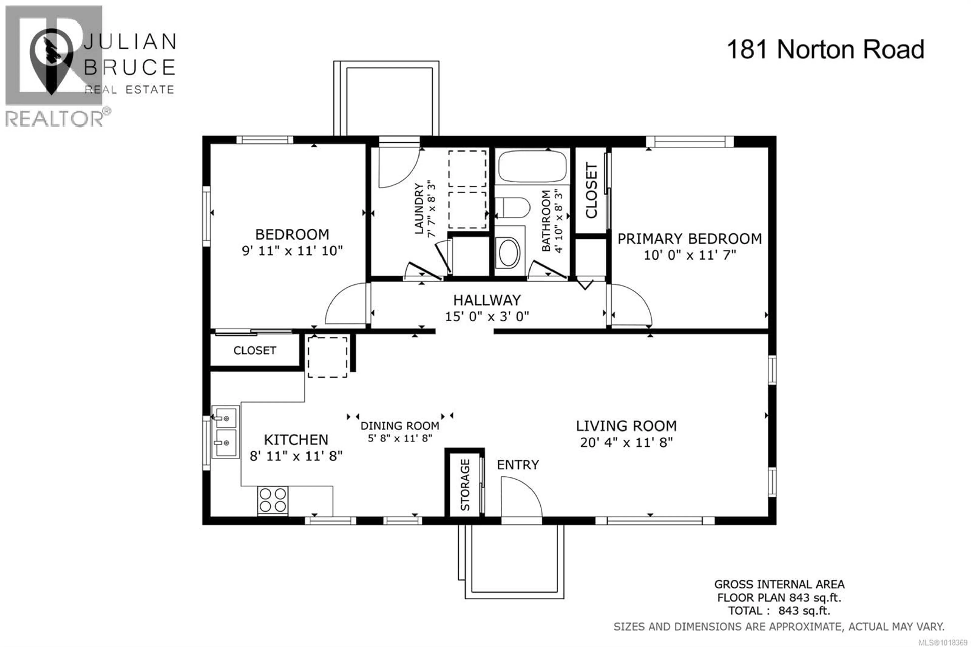 Floor plan for 181 NORTON ROAD, Salt Spring British Columbia V8K2P5