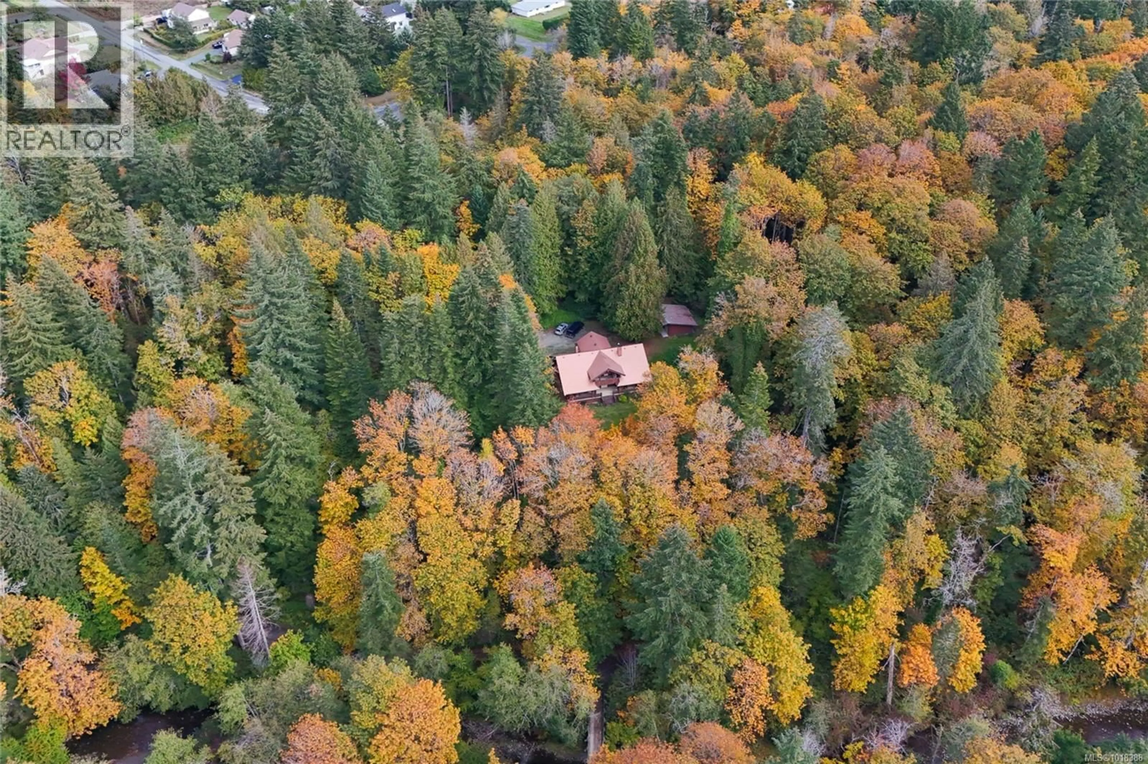 A pic from outside/outdoor area/front of a property/back of a property/a pic from drone, forest/trees view for 4690 COMPTON ROAD EAST, Port Alberni British Columbia V9Y7M5