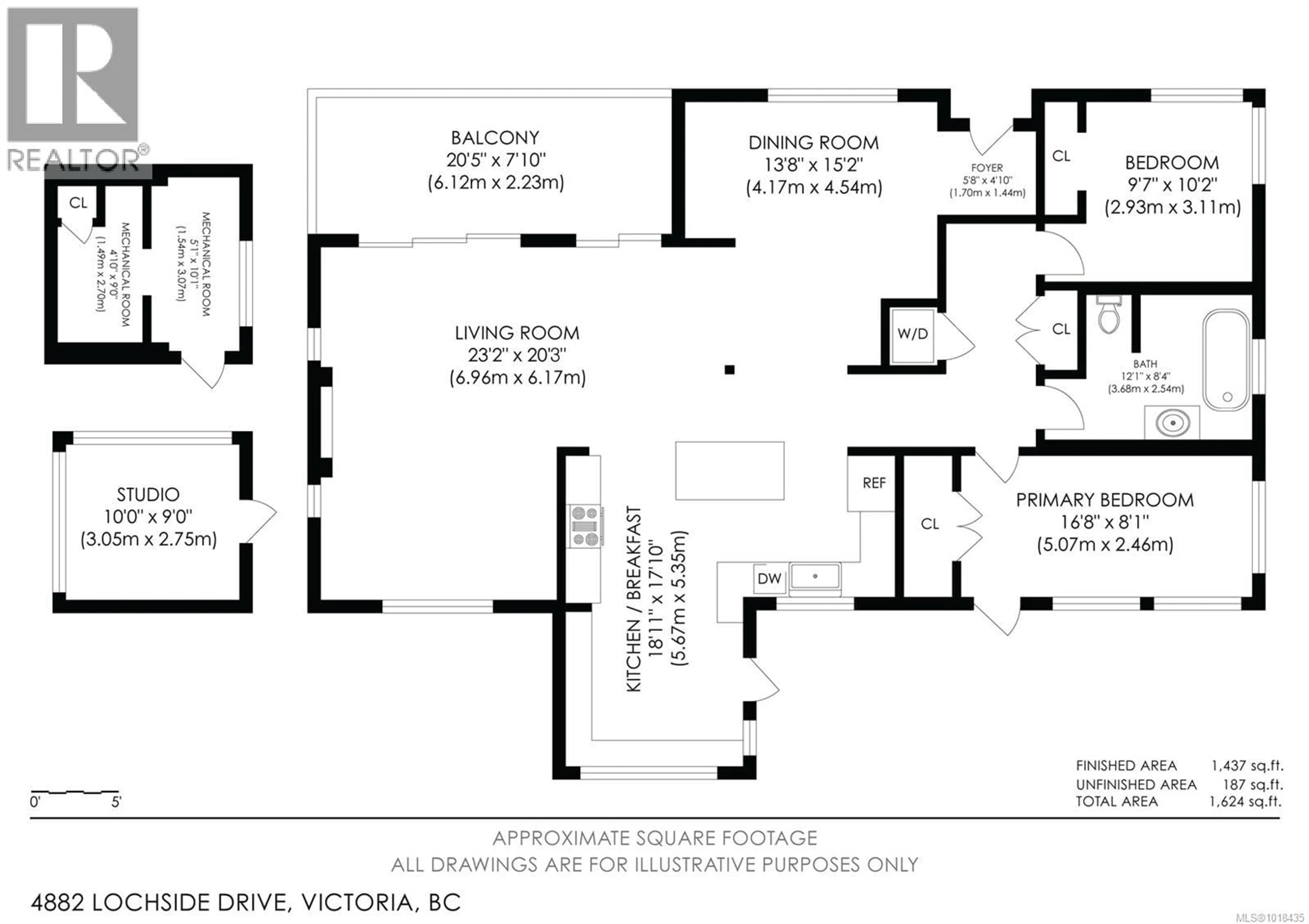 Floor plan for 4882 LOCHSIDE DRIVE, Saanich British Columbia V8Y2E4