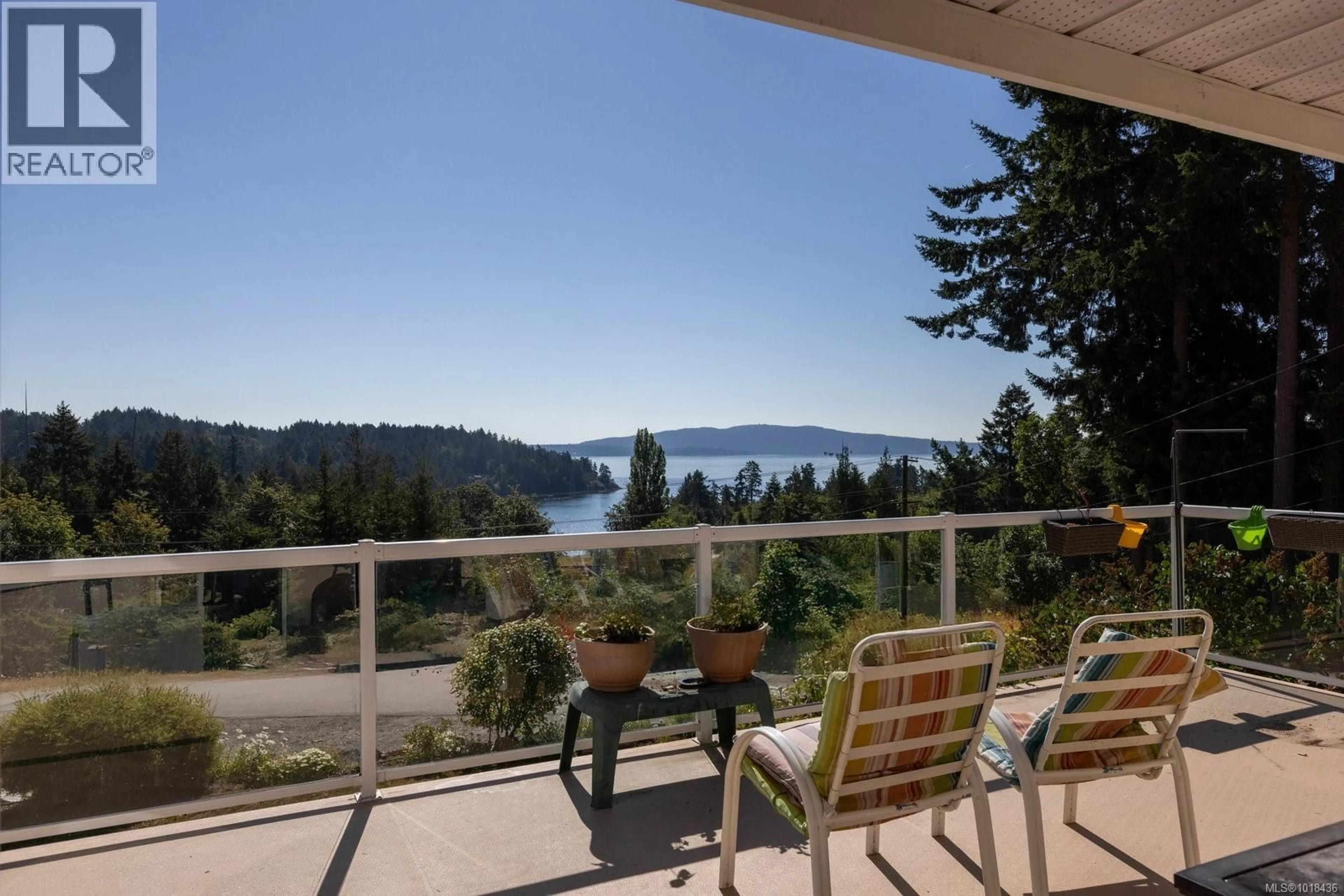 Patio, water/lake/river/ocean view for 2894 HORTON ROAD, Mill Bay British Columbia V0R2P3