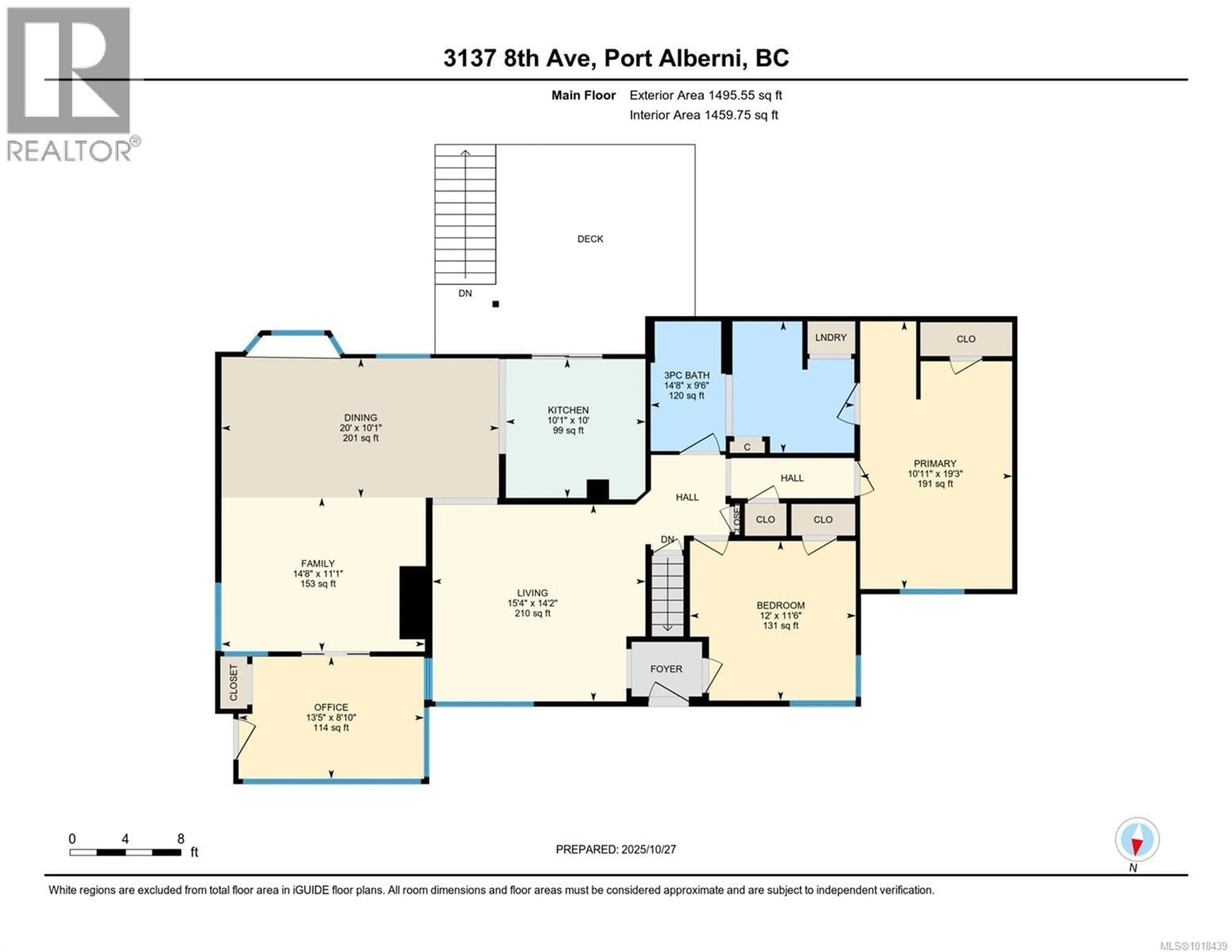 Floor plan for 3137 8TH AVENUE, Port Alberni British Columbia V9Y4R1