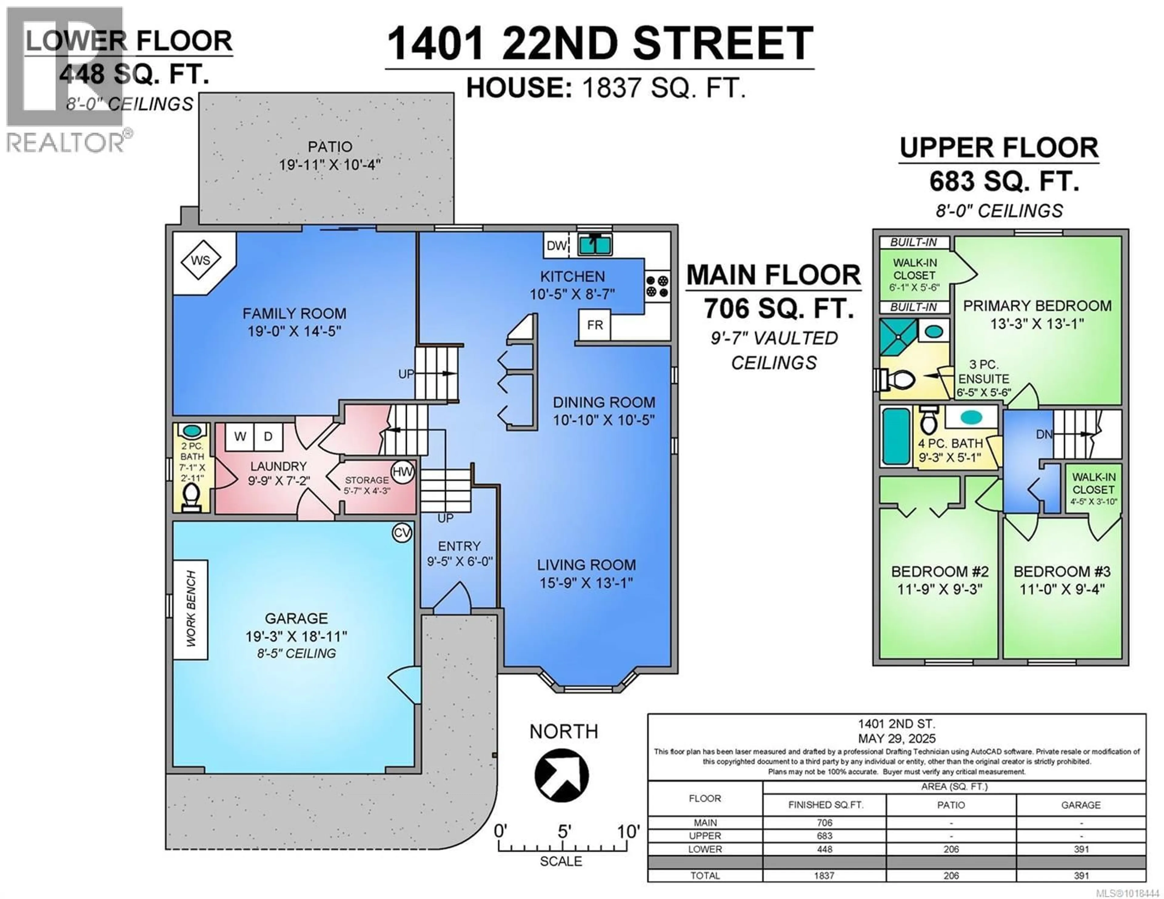 Floor plan for 1401 22ND STREET, Courtenay British Columbia V9N7L7