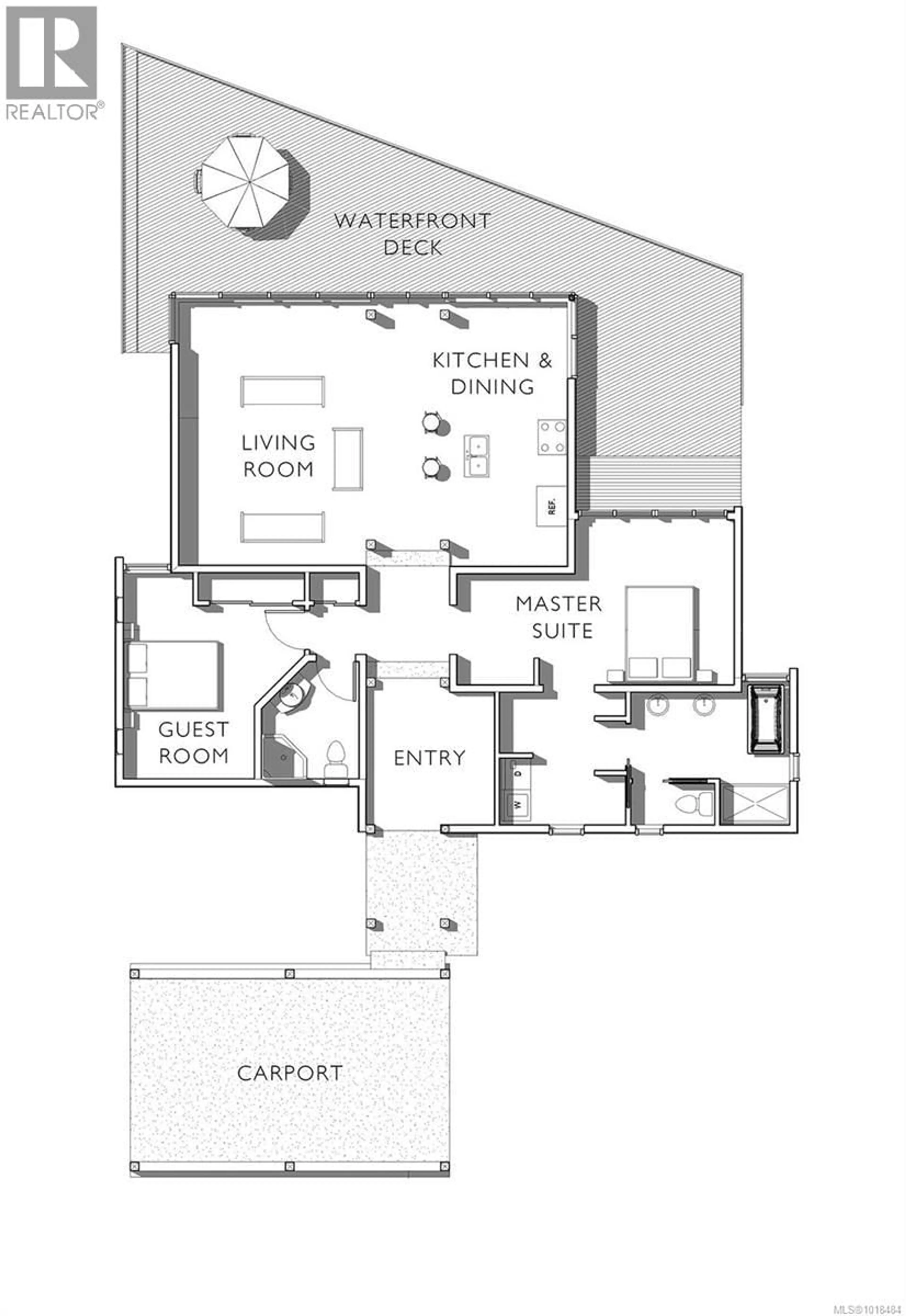 Floor plan for 3870 EAST ROAD, Denman Island British Columbia V0R1T0