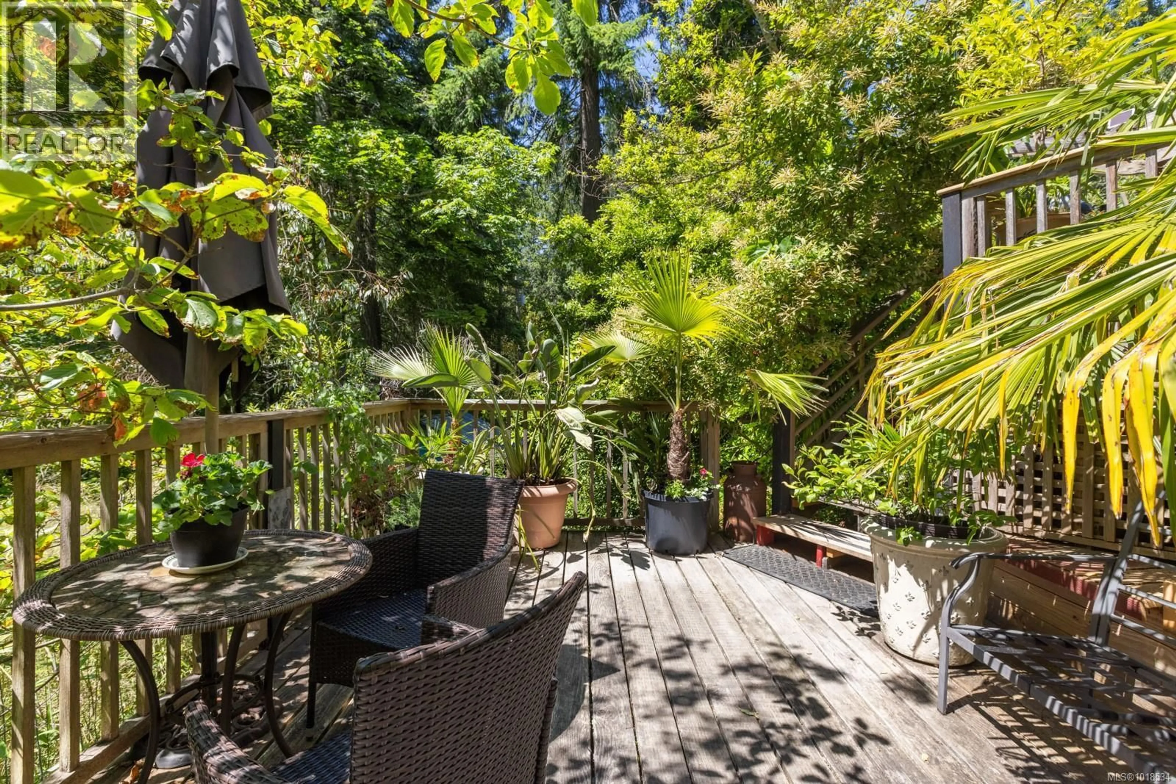 Patio, forest/trees view for 2470 NORTH END ROAD, Salt Spring British Columbia V8K1A9