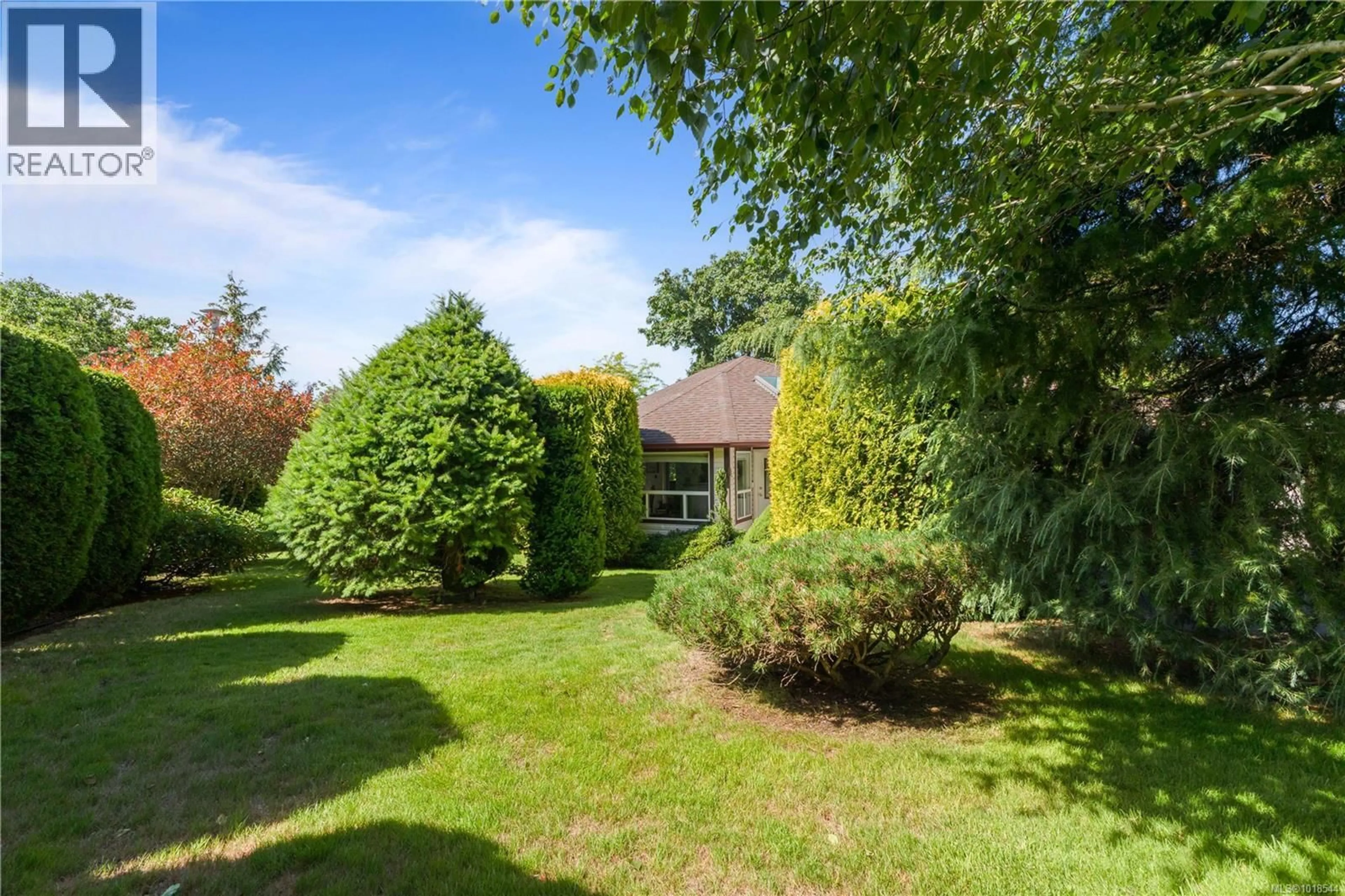 A pic from outside/outdoor area/front of a property/back of a property/a pic from drone, forest/trees view for 771 SASSABY PLACE, Campbell River British Columbia V9W8B2