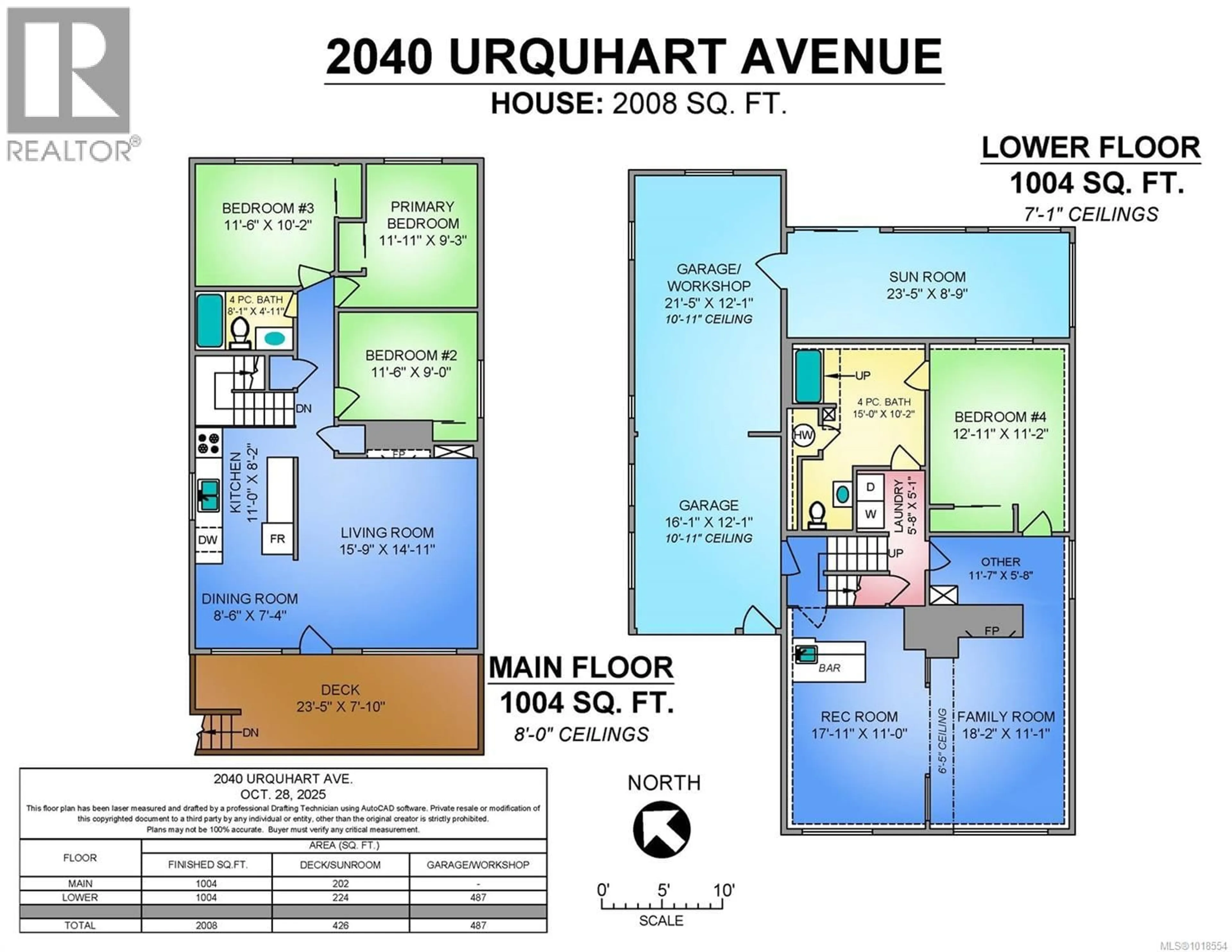 Floor plan for 2040 URQUHART AVENUE, Courtenay British Columbia V9N3K9