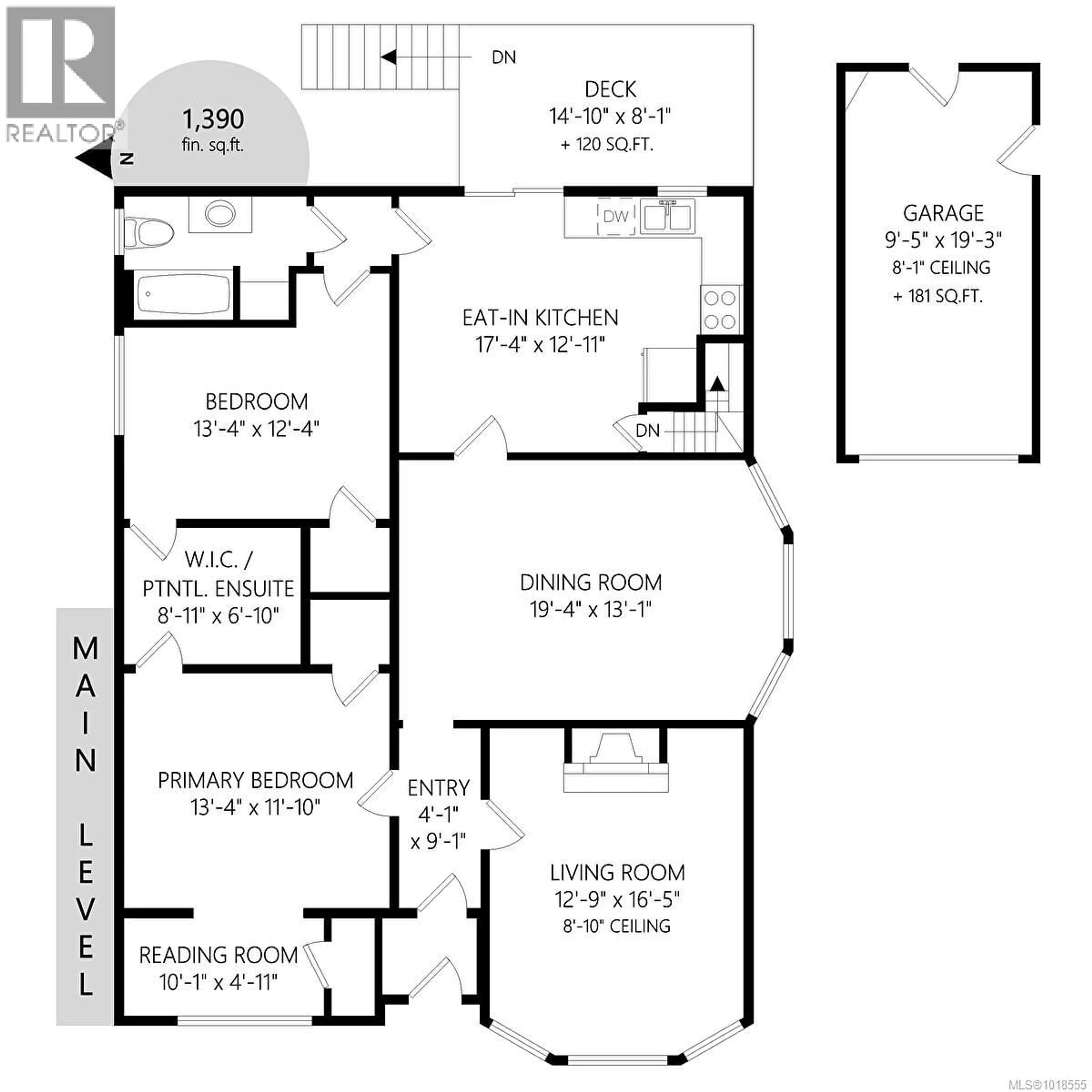 Floor plan for 2321 SHAKESPEARE STREET, Victoria British Columbia V8R4G4